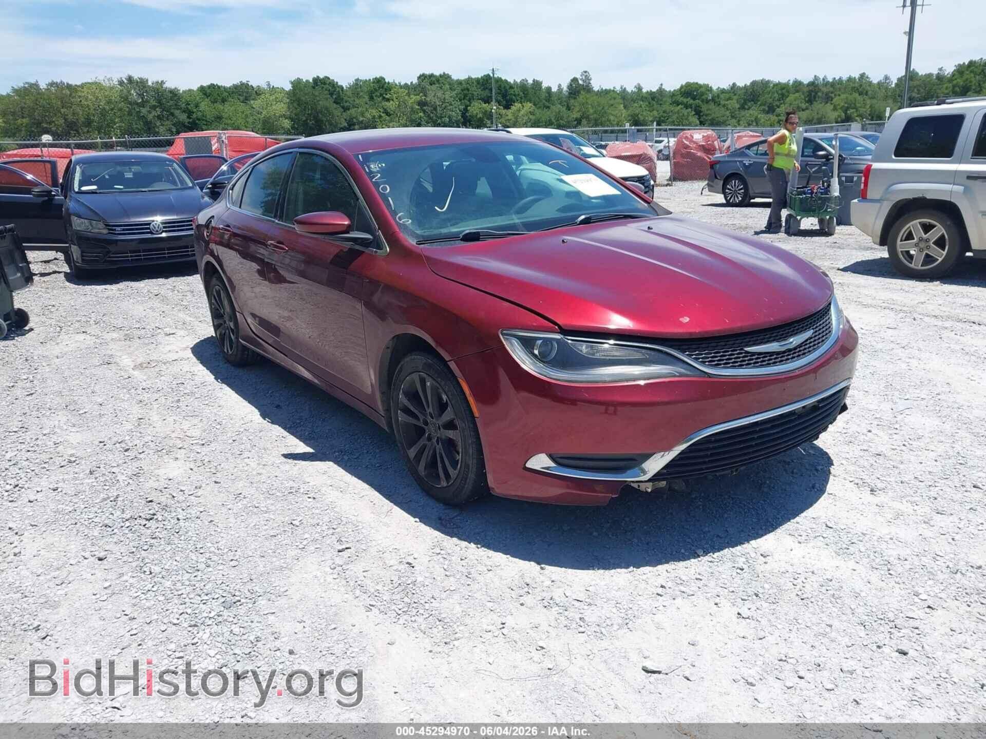 Фотография 1C3CCCAB4GN112016 - CHRYSLER 200 2016