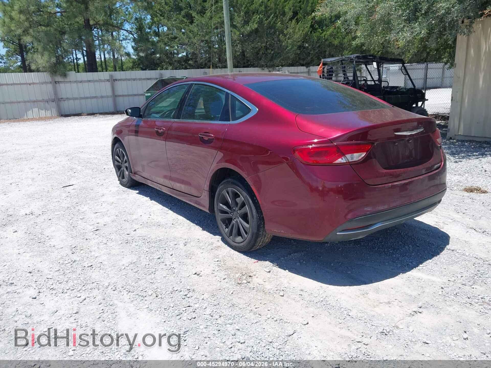 2016 CHRYSLER 200 - VIN: 1C3CCCAB4GN112016 - Фото 3
