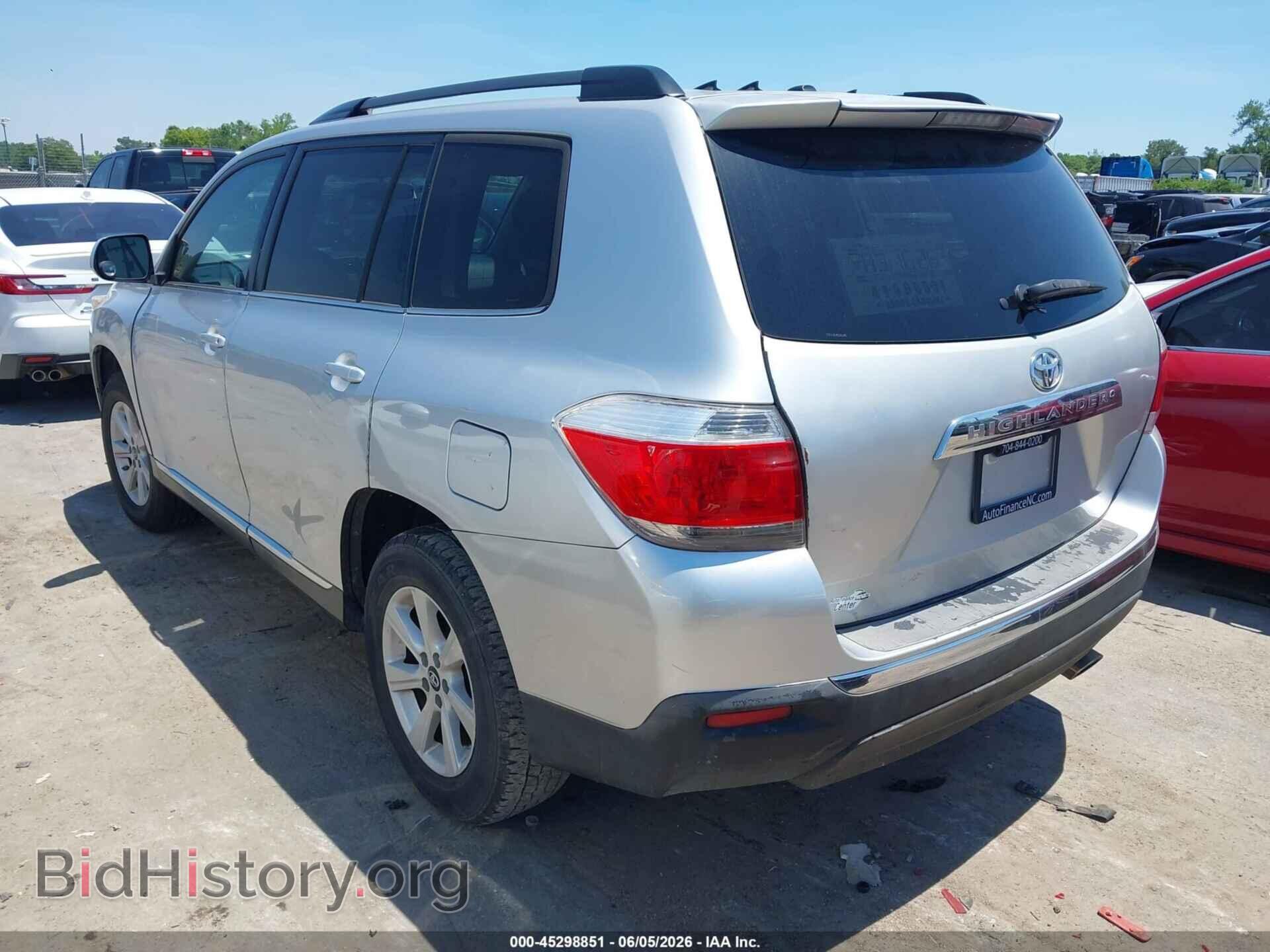 2012 TOYOTA HIGHLANDER - VIN: 5TDZA3EH8CS022883 - Фото 3