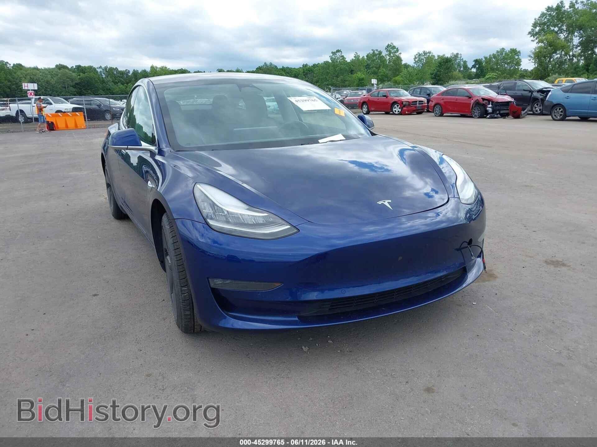 Photo 5YJ3E1EA3KF299526 - TESLA MODEL 3 2019