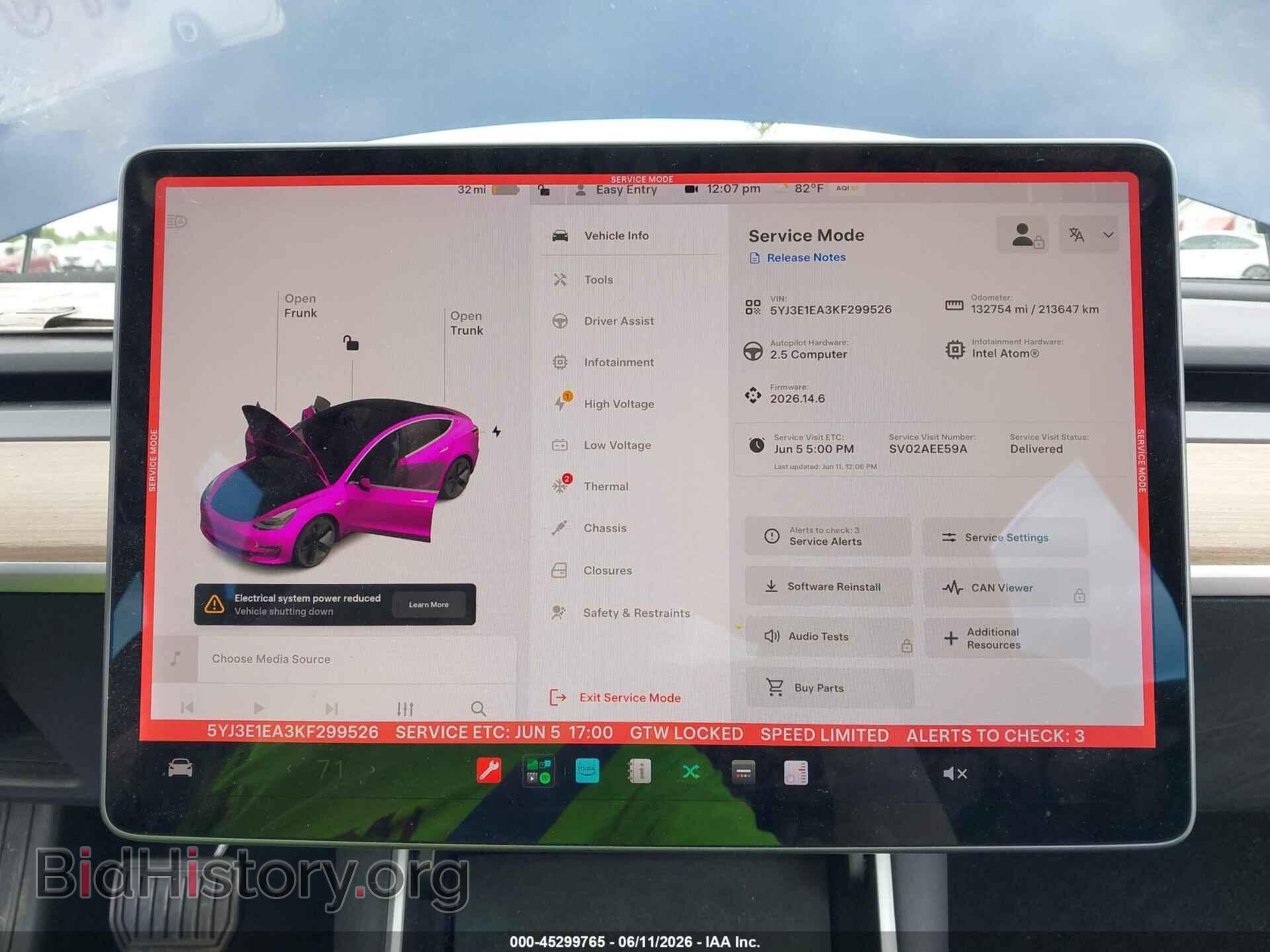 2019 TESLA MODEL 3 - VIN: 5YJ3E1EA3KF299526 - Photo 17