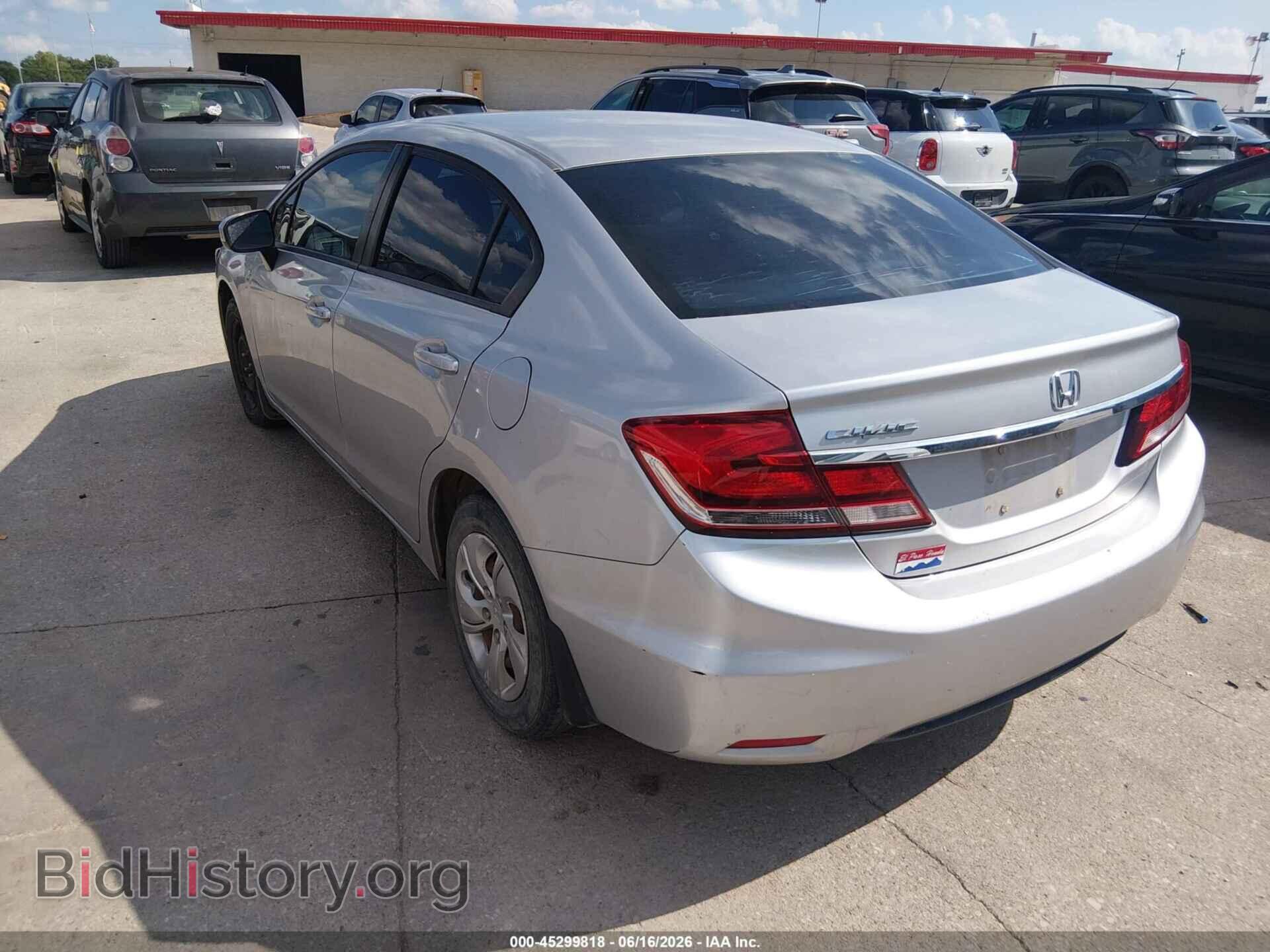 2014 HONDA CIVIC - VIN: 19XFB2F50EE036384 - Фото 3