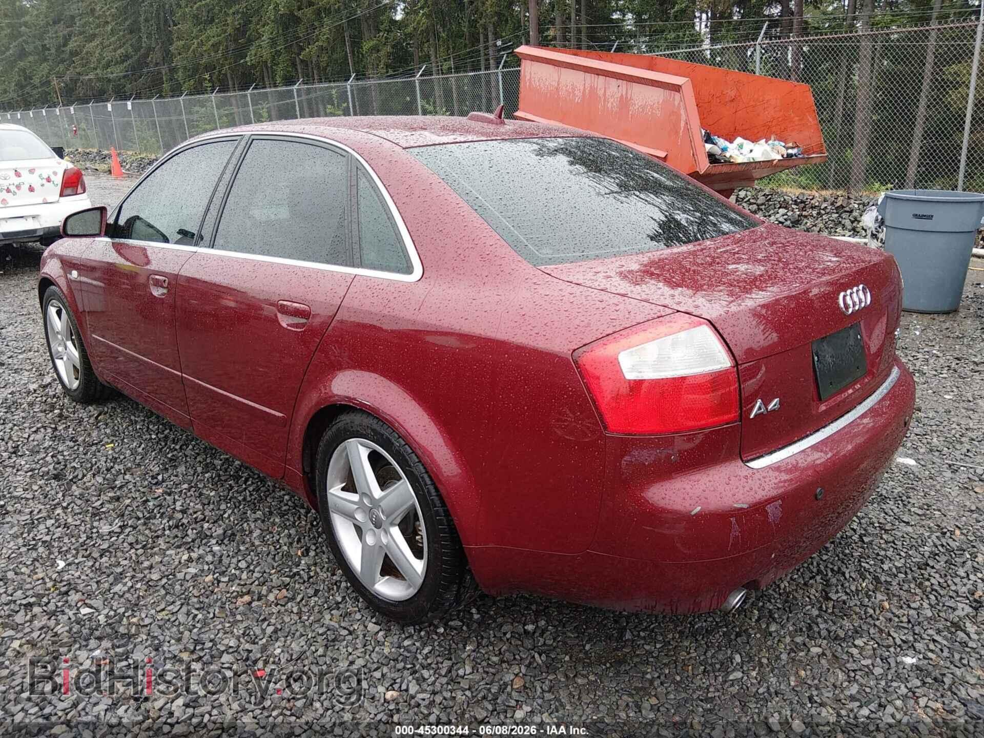 2005 AUDI A4 - VIN: WAULT68E35A036612 - Photo 3