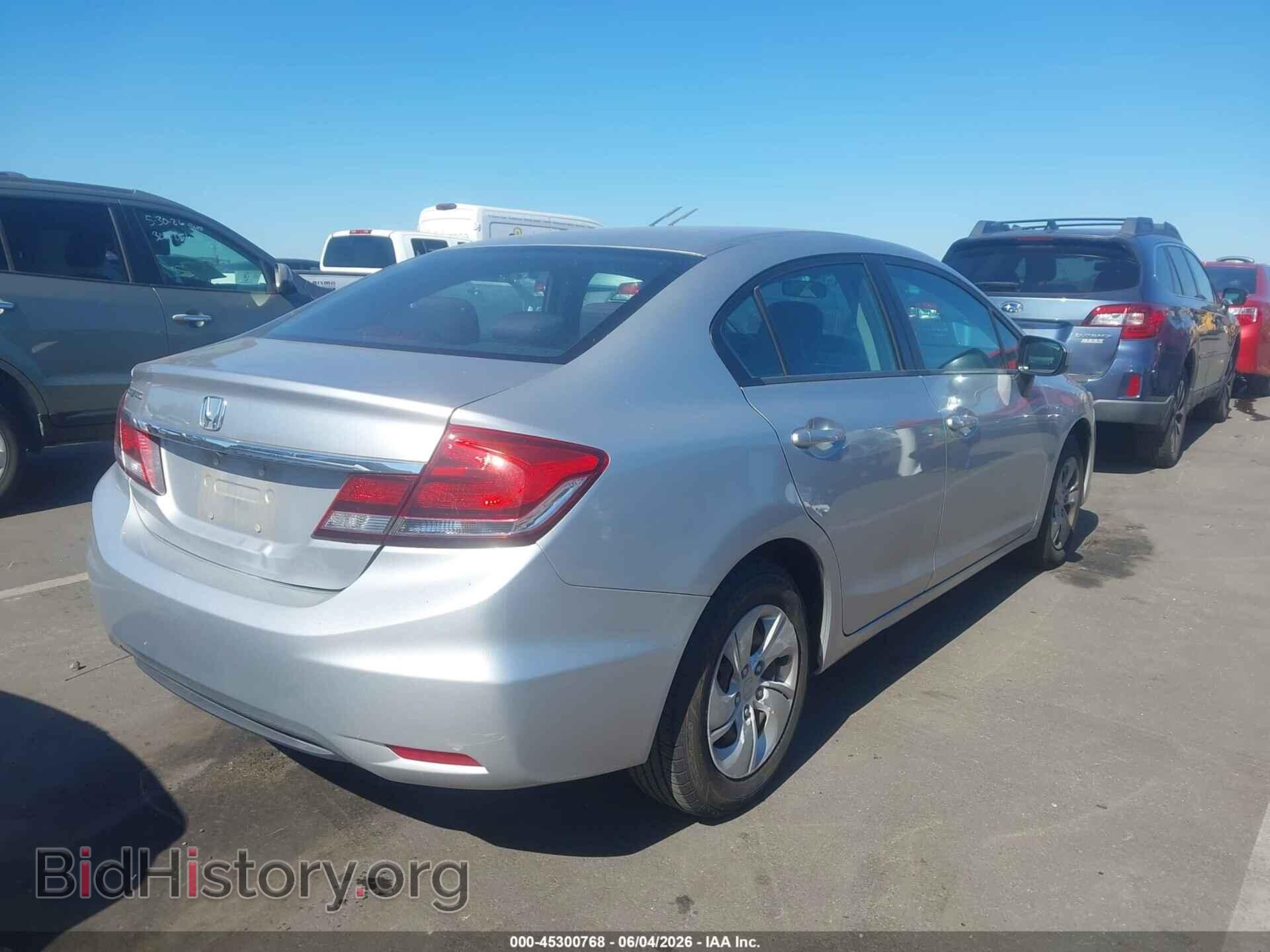 2014 HONDA CIVIC - VIN: 19XFB2F51EE271585 - Фото 4