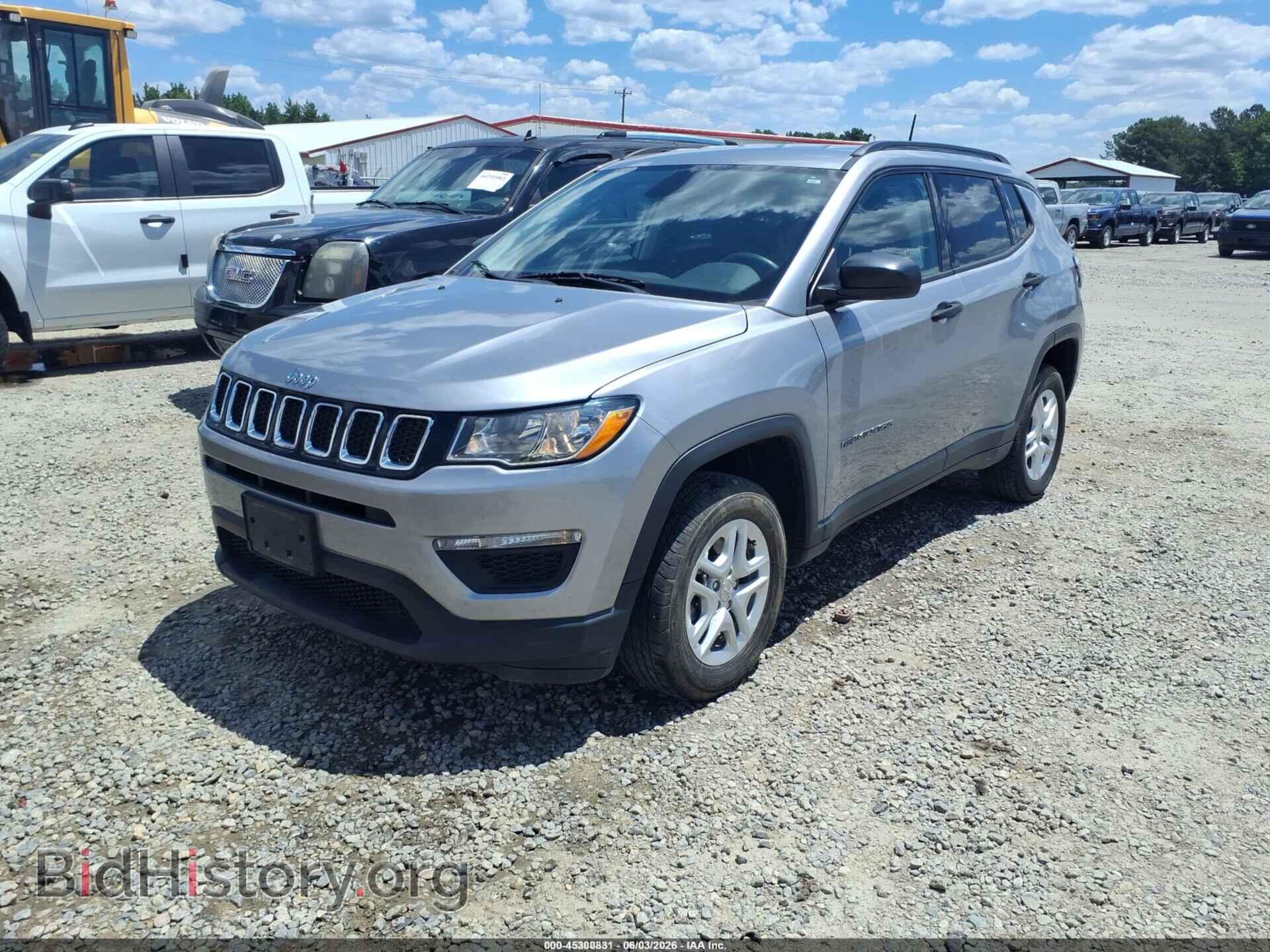 2018 JEEP COMPASS - VIN: 3C4NJDAB4JT359642 - Фото 2