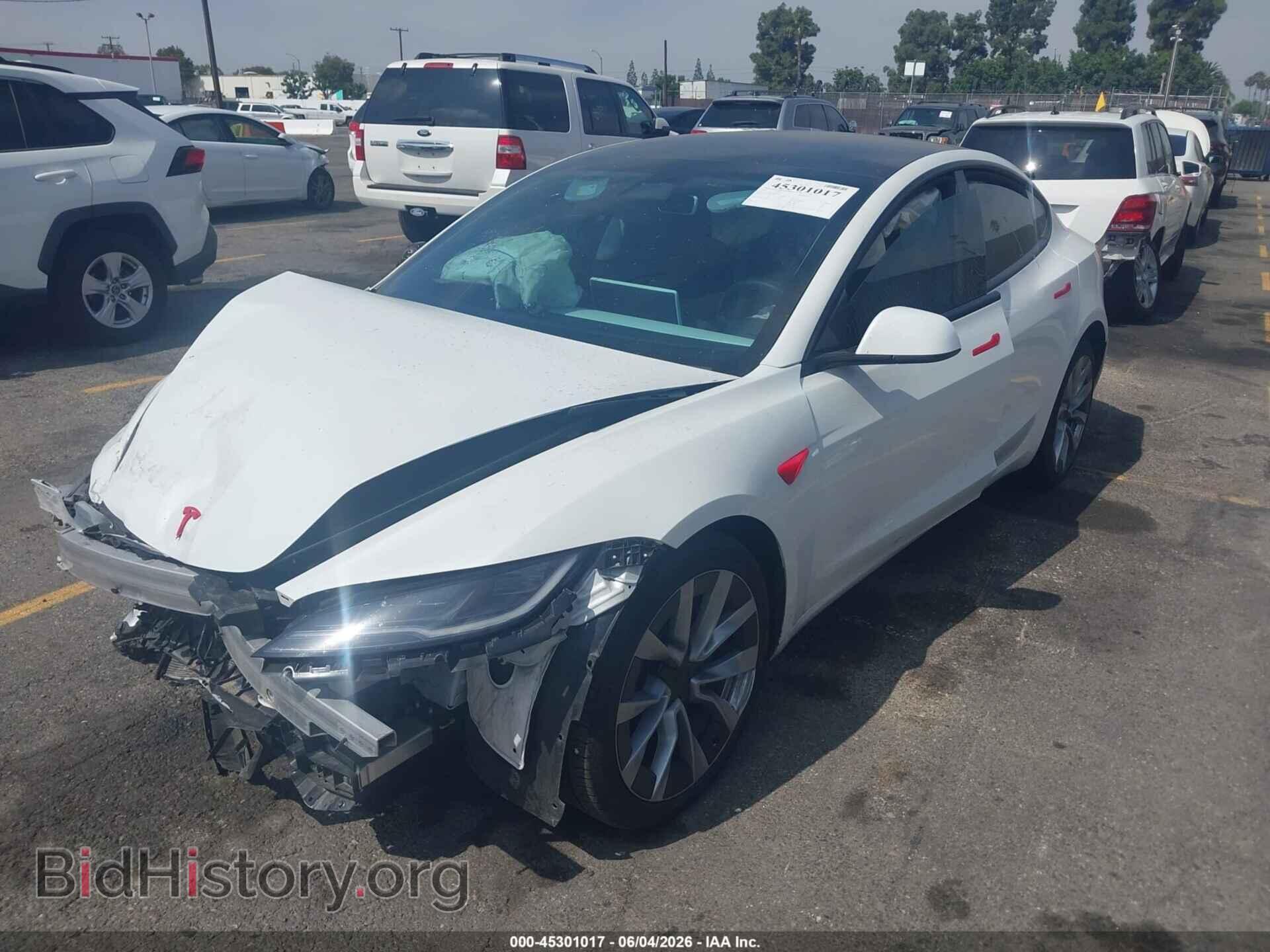 2024 TESLA MODEL 3 - VIN: 5YJ3E1EAXRF831266 - Photo 2