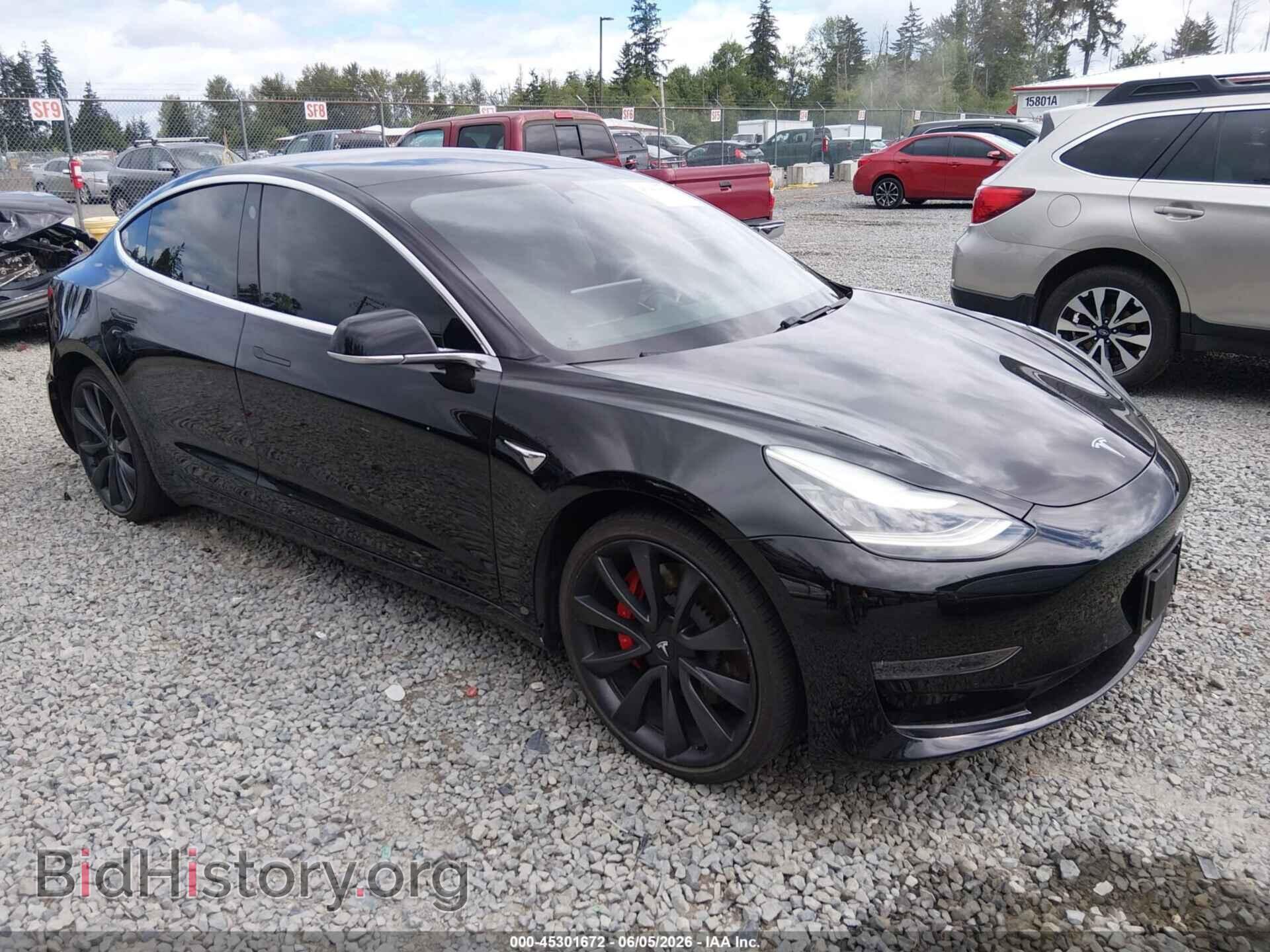 Photo 5YJ3E1EC2LF741943 - TESLA MODEL 3 2020