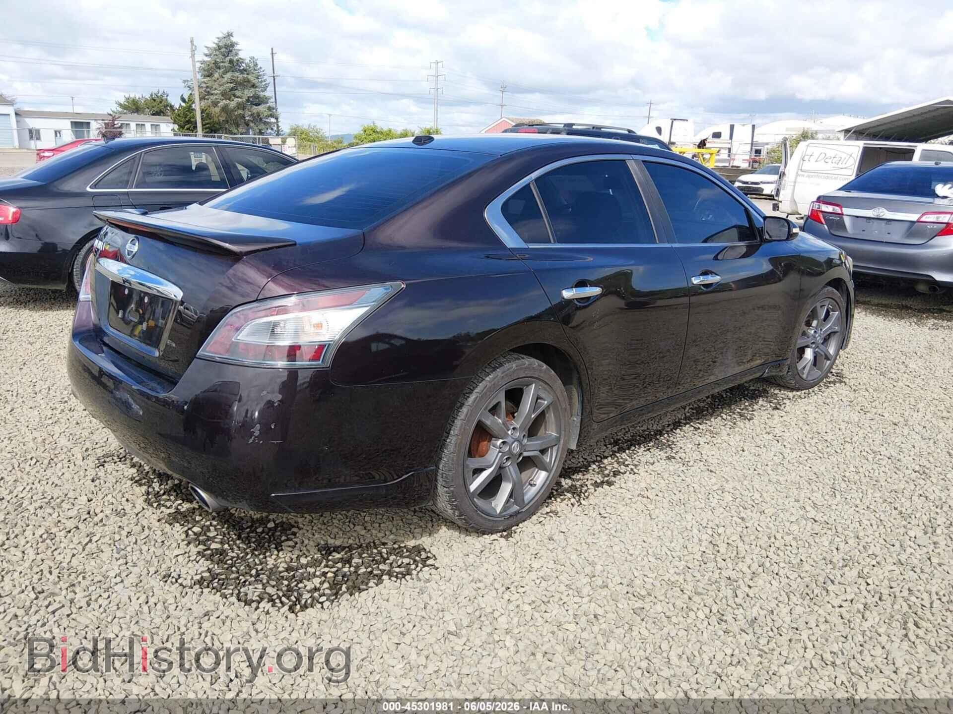 2013 NISSAN MAXIMA - VIN: 1N4AA5AP1DC842446 - Фото 4