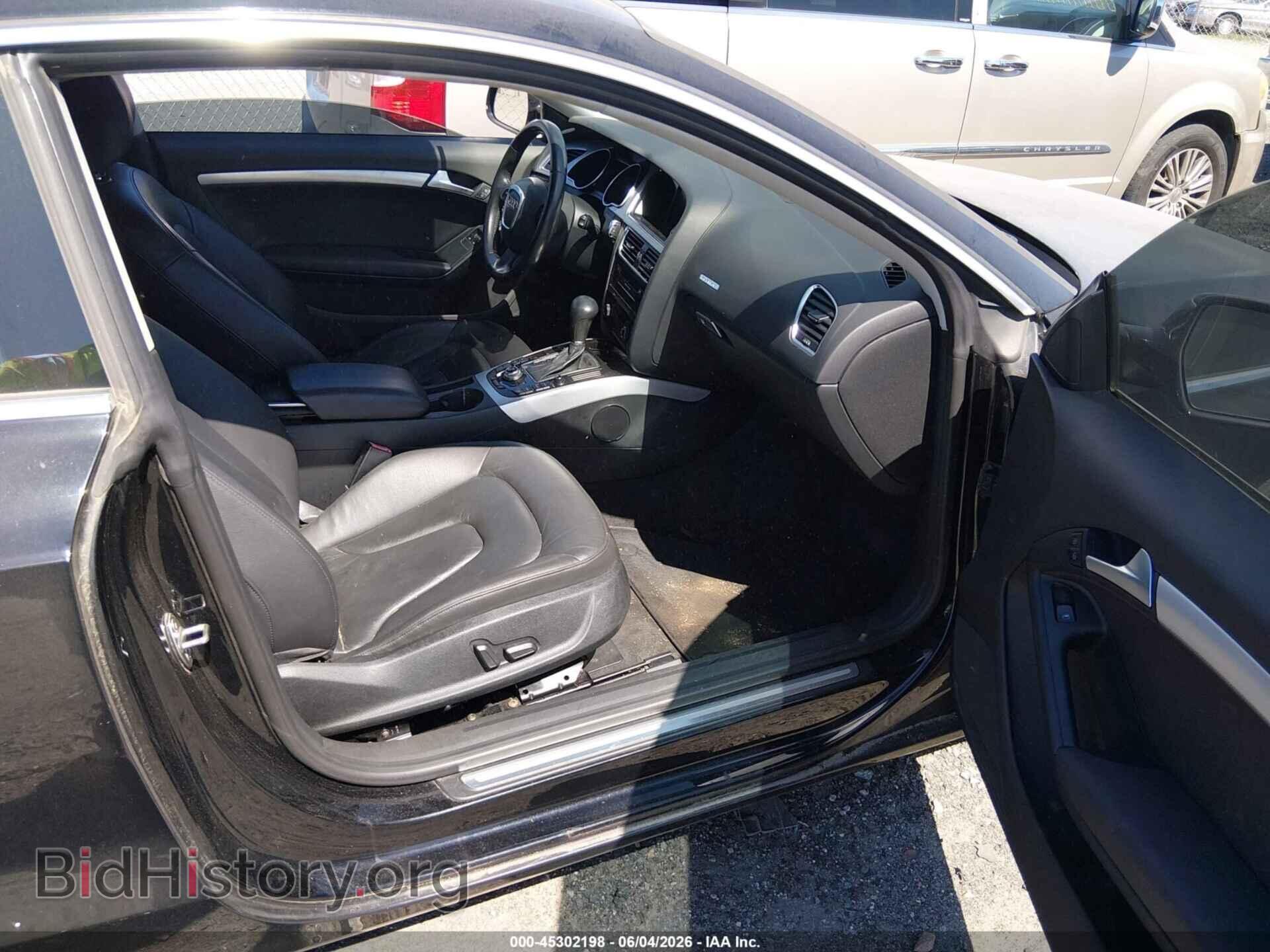 2012 AUDI A5 - VIN: WAULFAFR8CA015509 - Photo 5