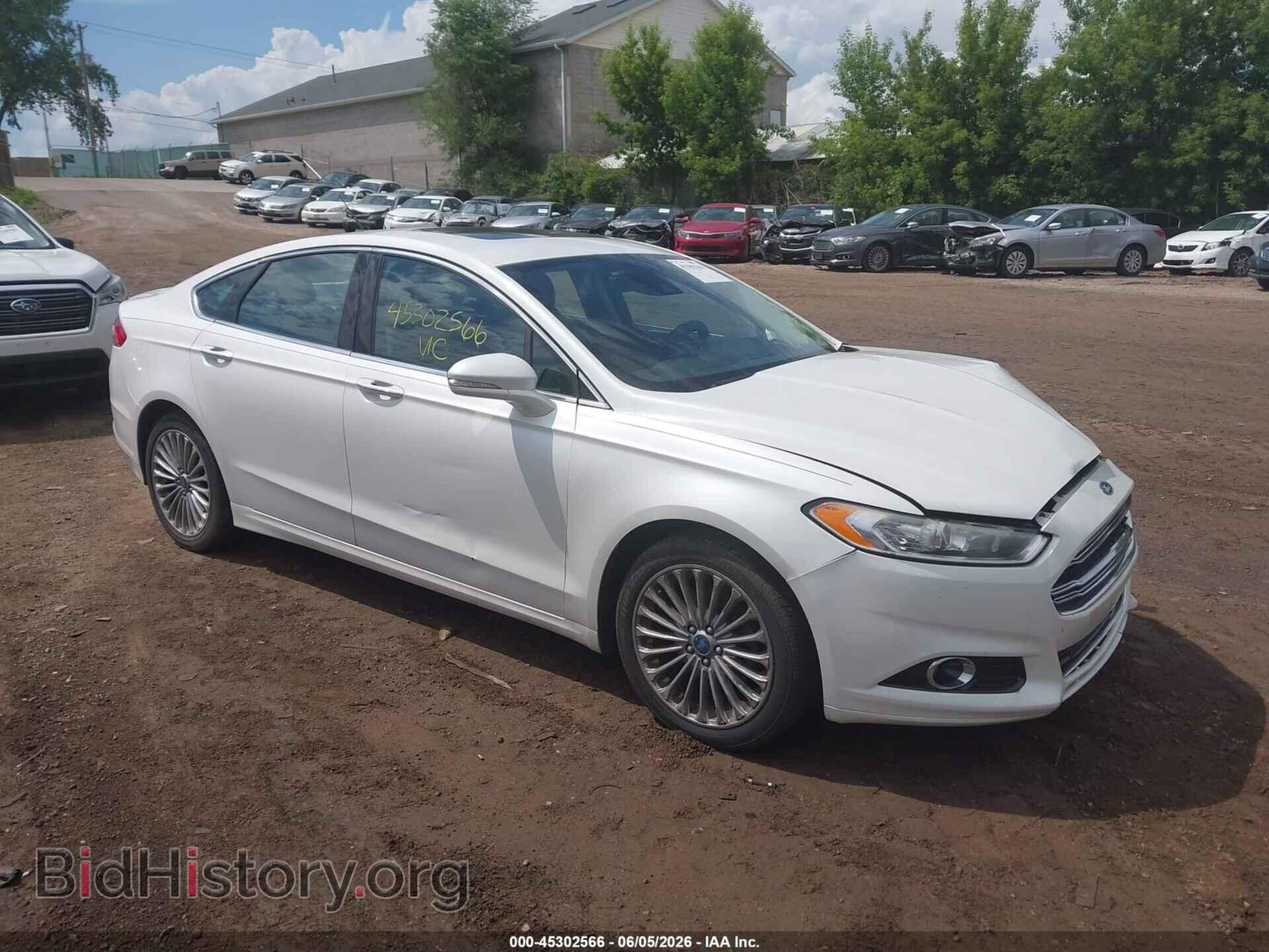 Фотография 3FA6P0K98DR189574 - FORD FUSION 2013