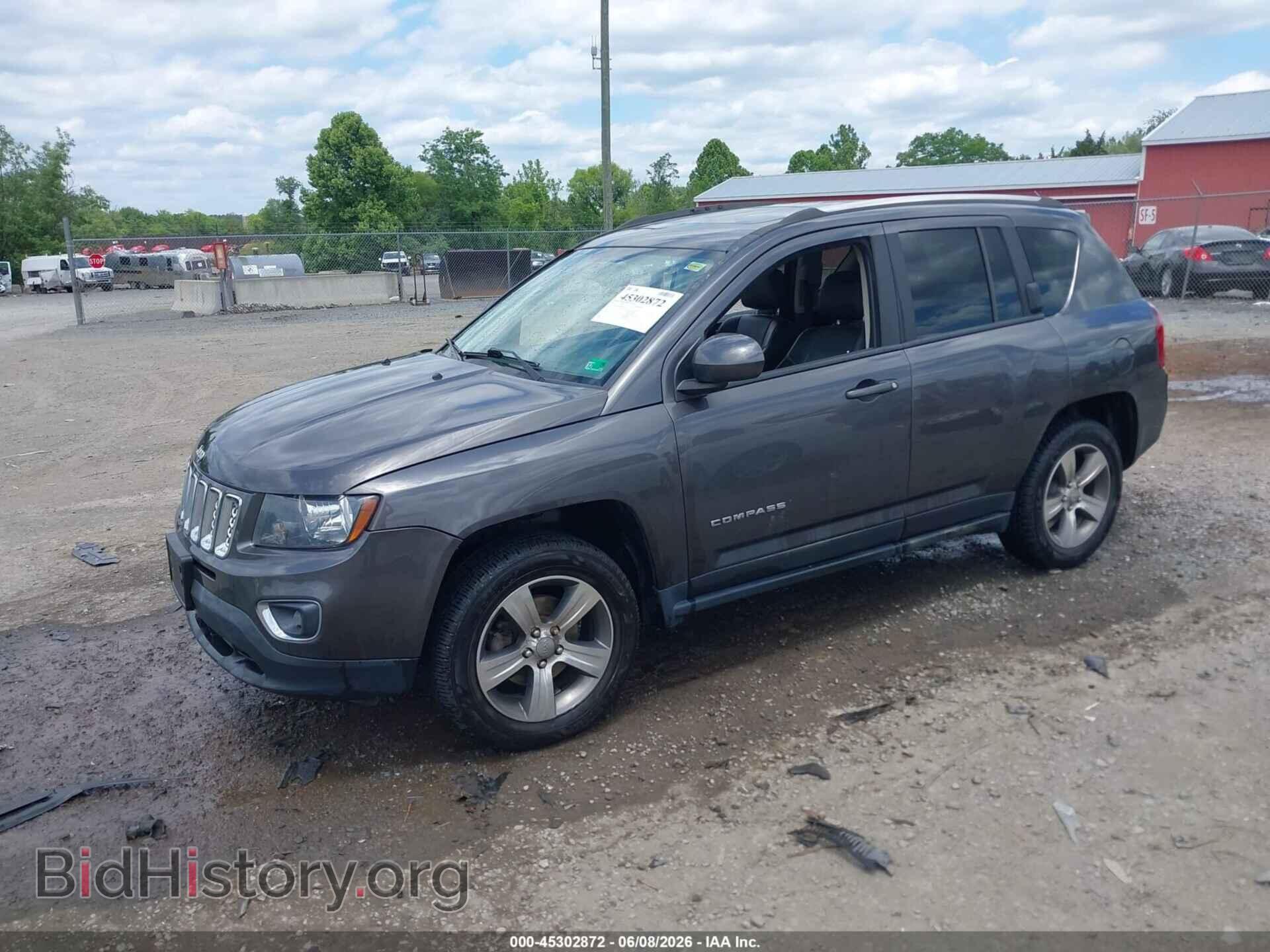 2016 JEEP COMPASS - VIN: 1C4NJDEB5GD798874 - Фото 2