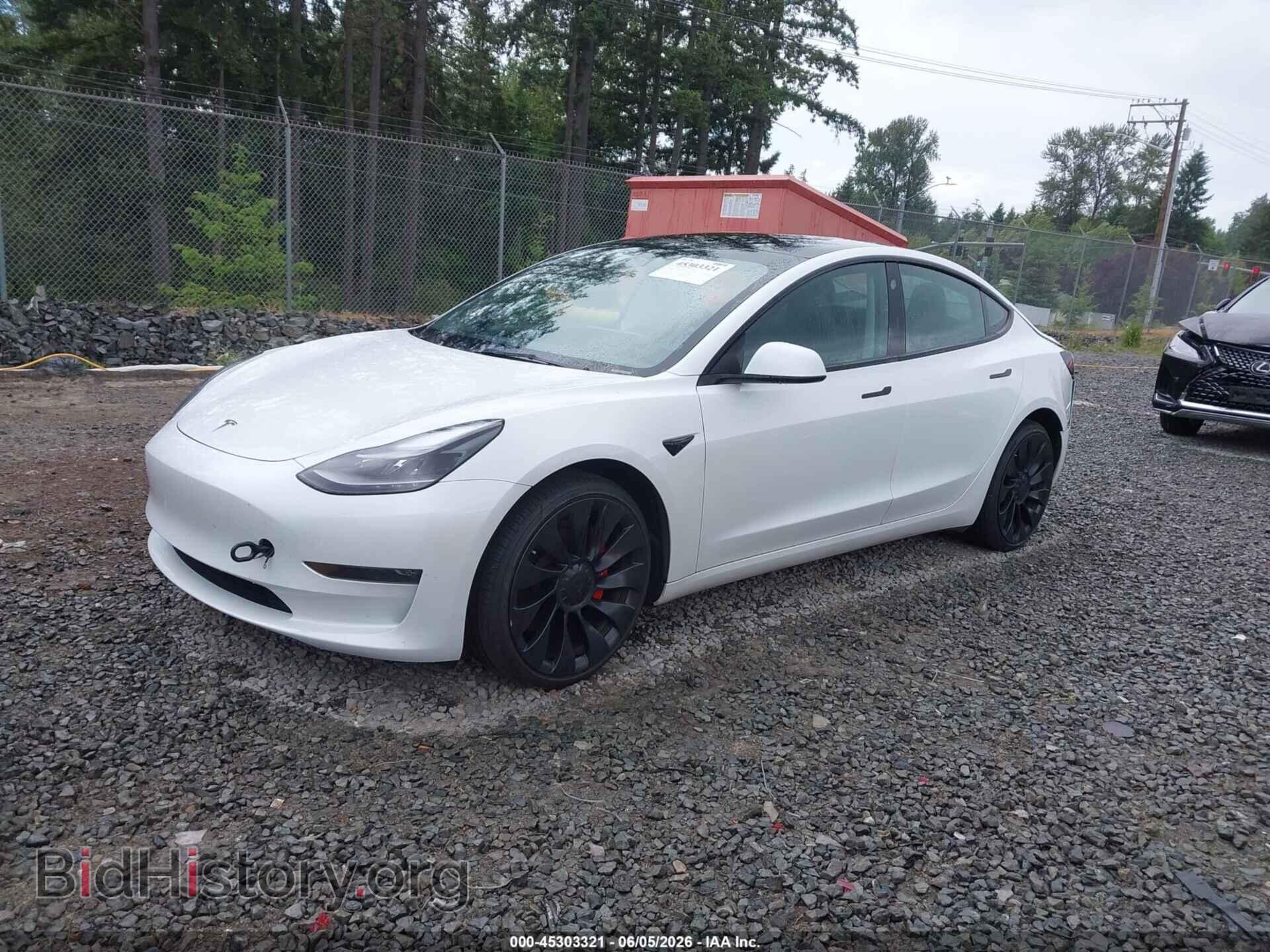 2023 TESLA MODEL 3 - VIN: 5YJ3E1EC2PF494896 - Фото 2