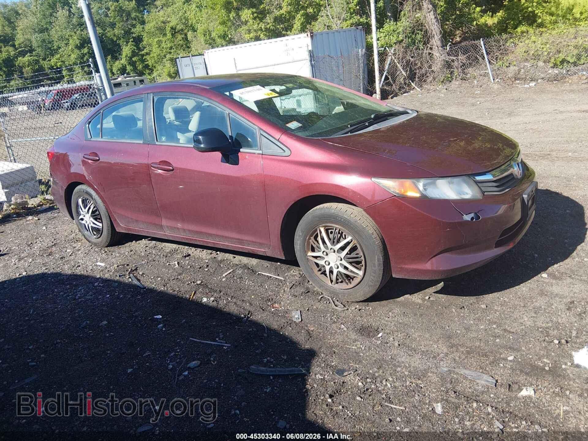 Photo 2HGFB2F52CH568061 - HONDA CIVIC 2012