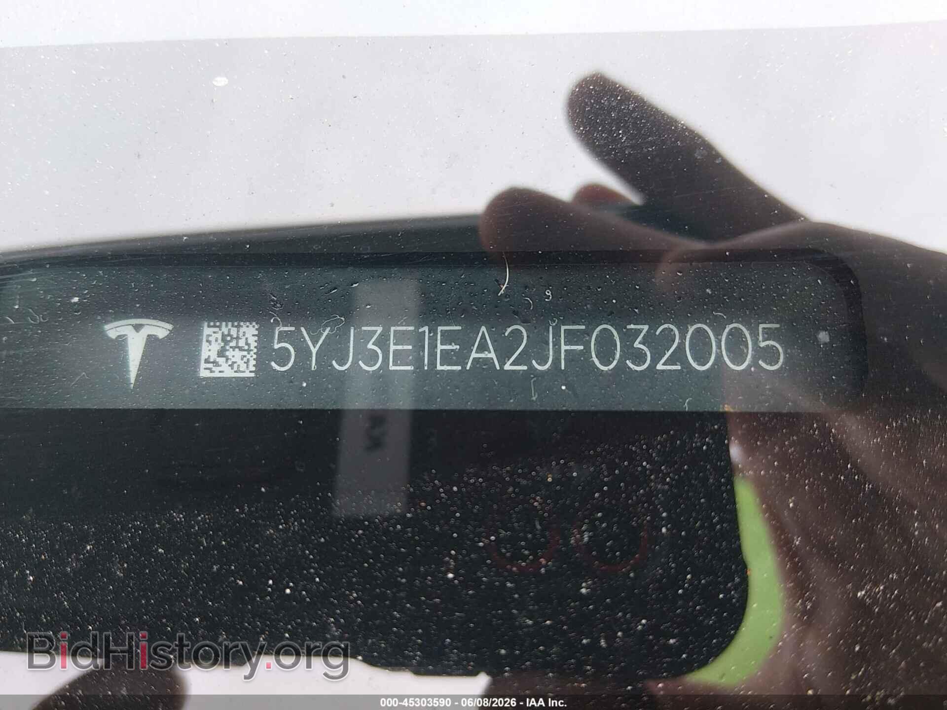 2018 TESLA MODEL 3 - VIN: 5YJ3E1EA2JF032005 - Photo 9