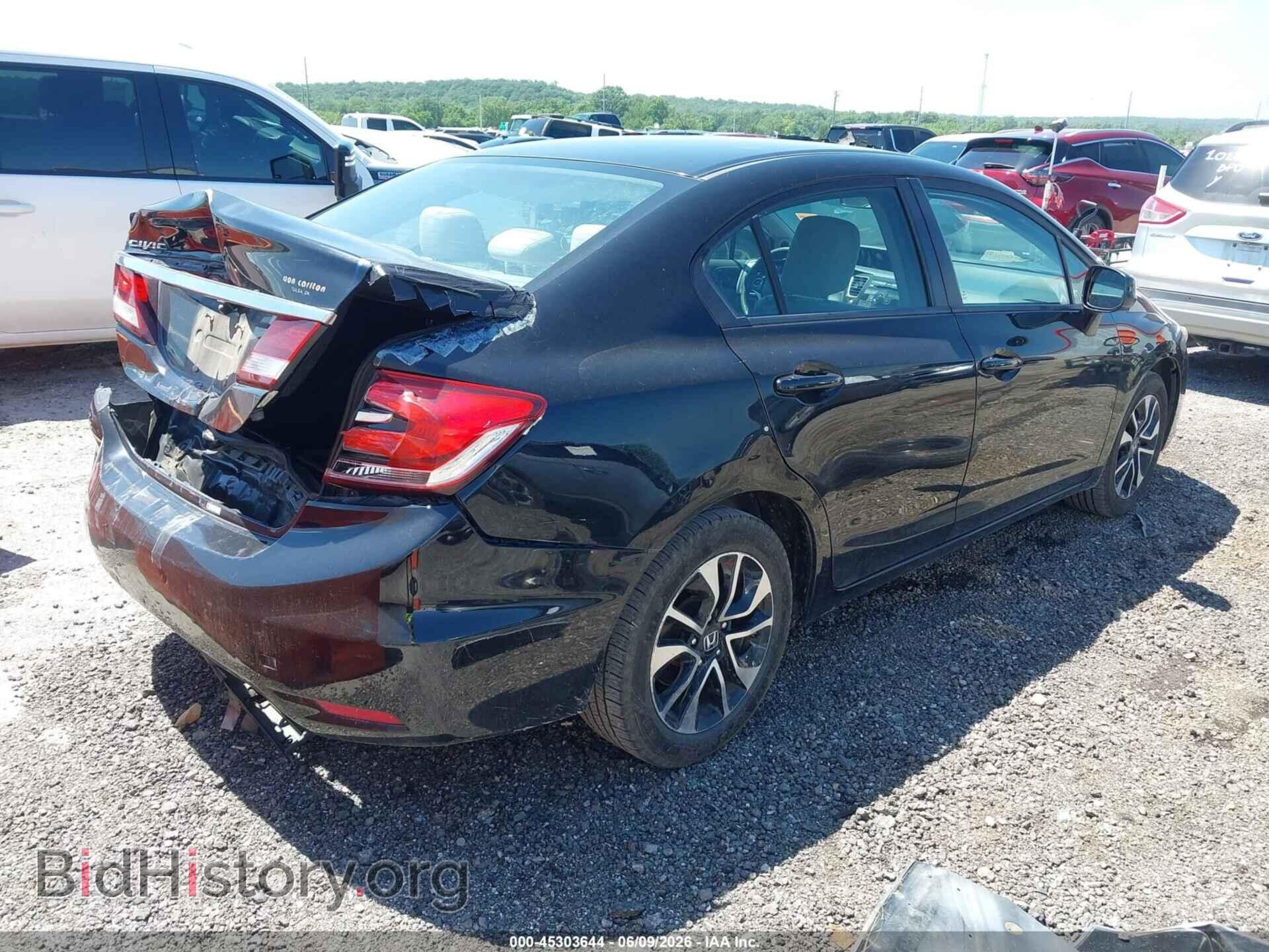2013 HONDA CIVIC - VIN: 19XFB2F8XDE081437 - Фото 4