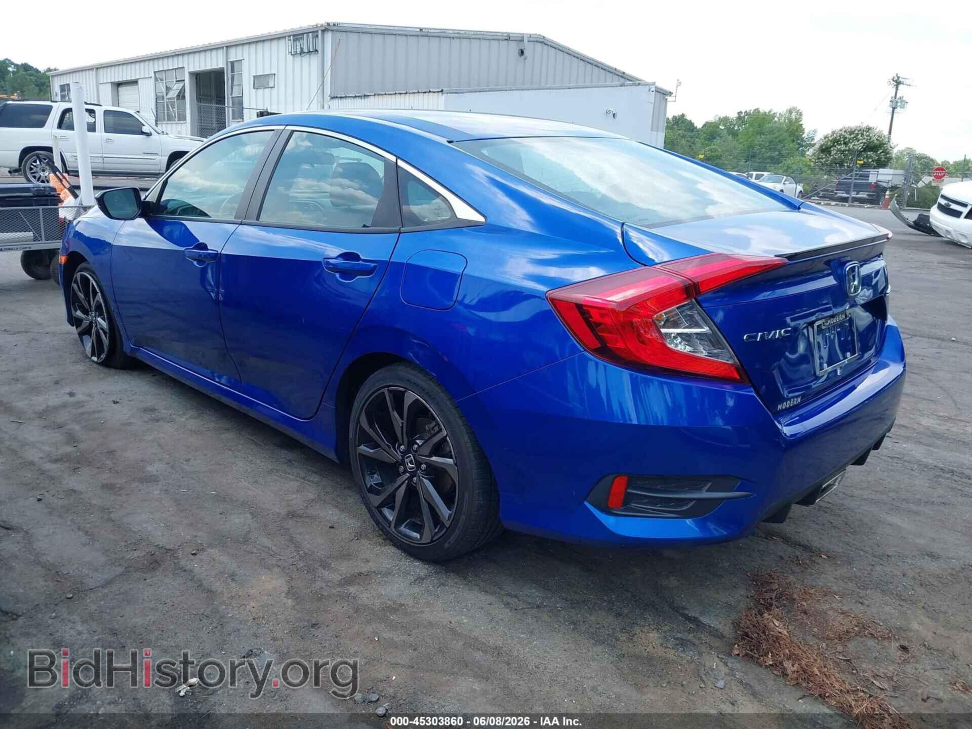 2021 HONDA CIVIC - VIN: 2HGFC2F87MH517843 - Фото 3