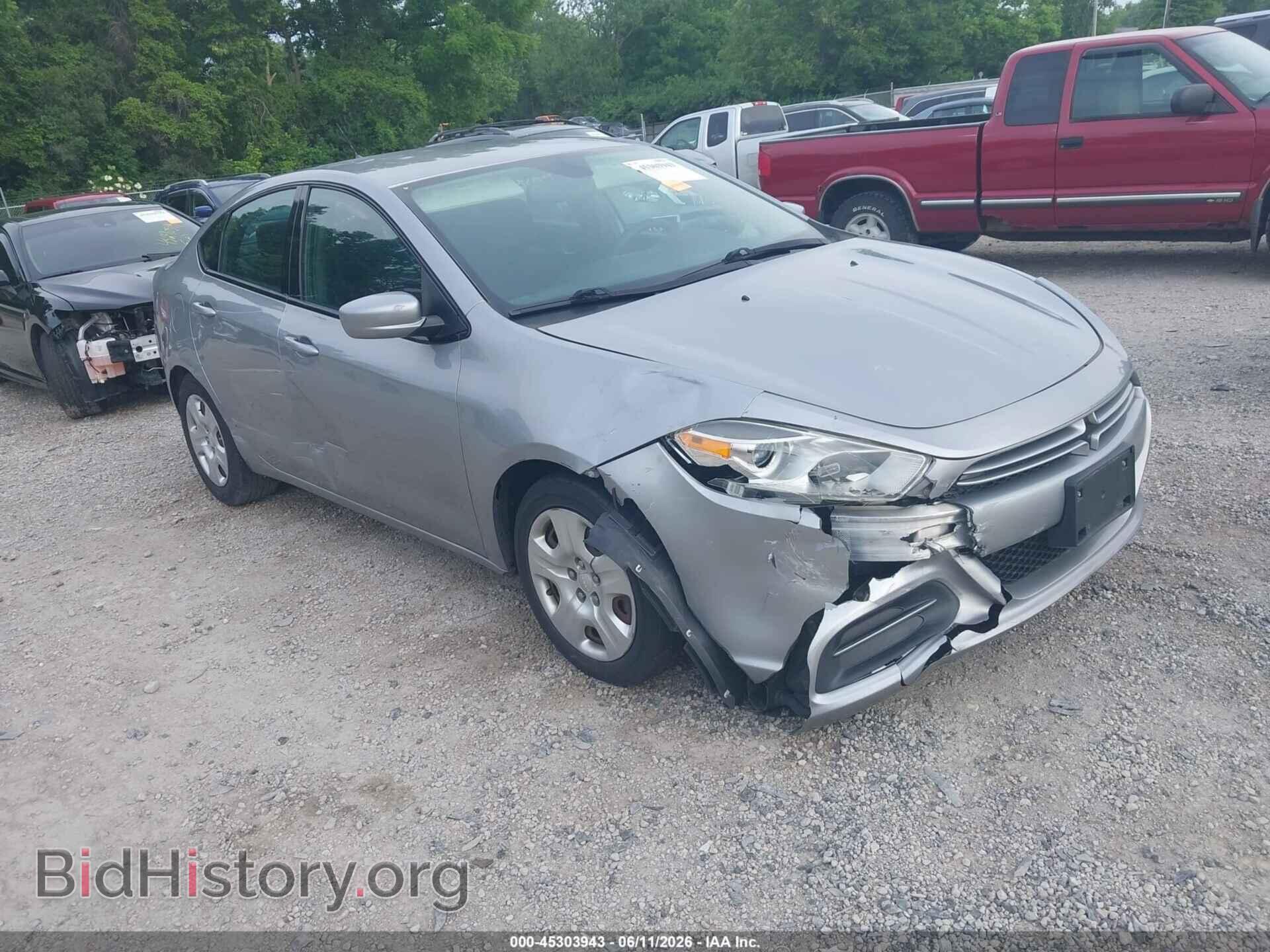 Photo 1C3CDFAA1FD252504 - DODGE DART 2015