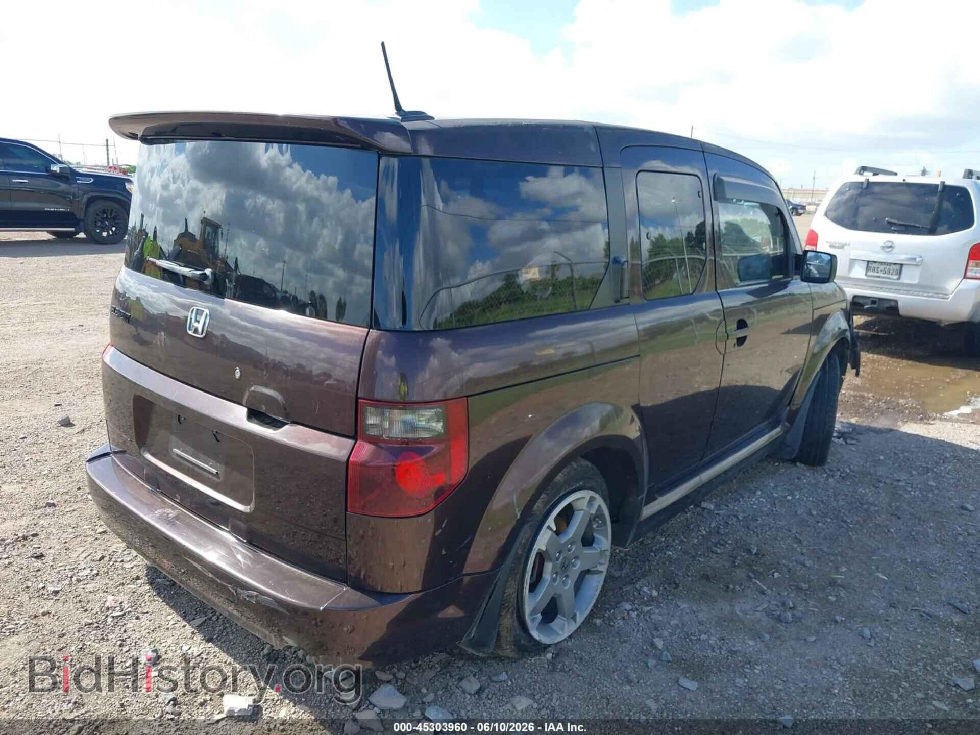 2008 HONDA ELEMENT - VIN: 5J6YH18958L001945 - Фото 4
