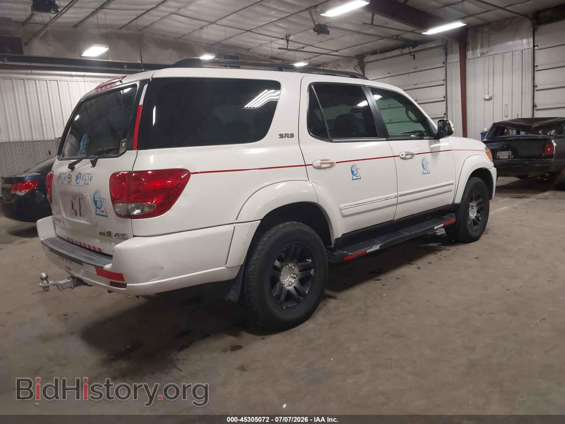 2007 TOYOTA SEQUOIA - VIN: 5TDBT44A47S283780 - Фото 4