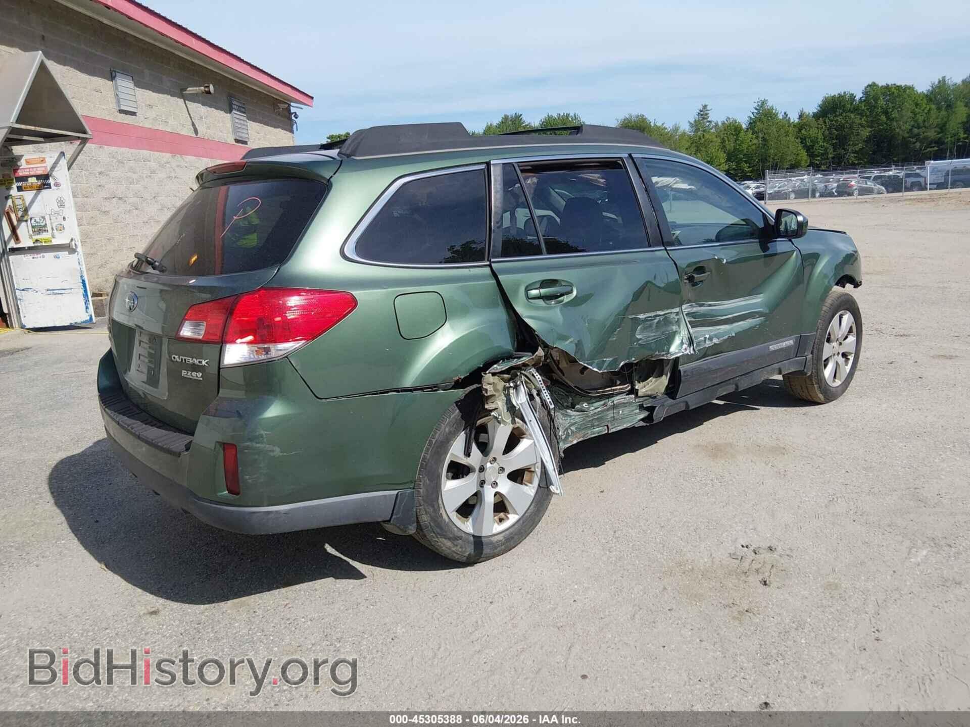 2012 SUBARU OUTBACK - VIN: 4S4BRBCCXC3244611 - Фото 4