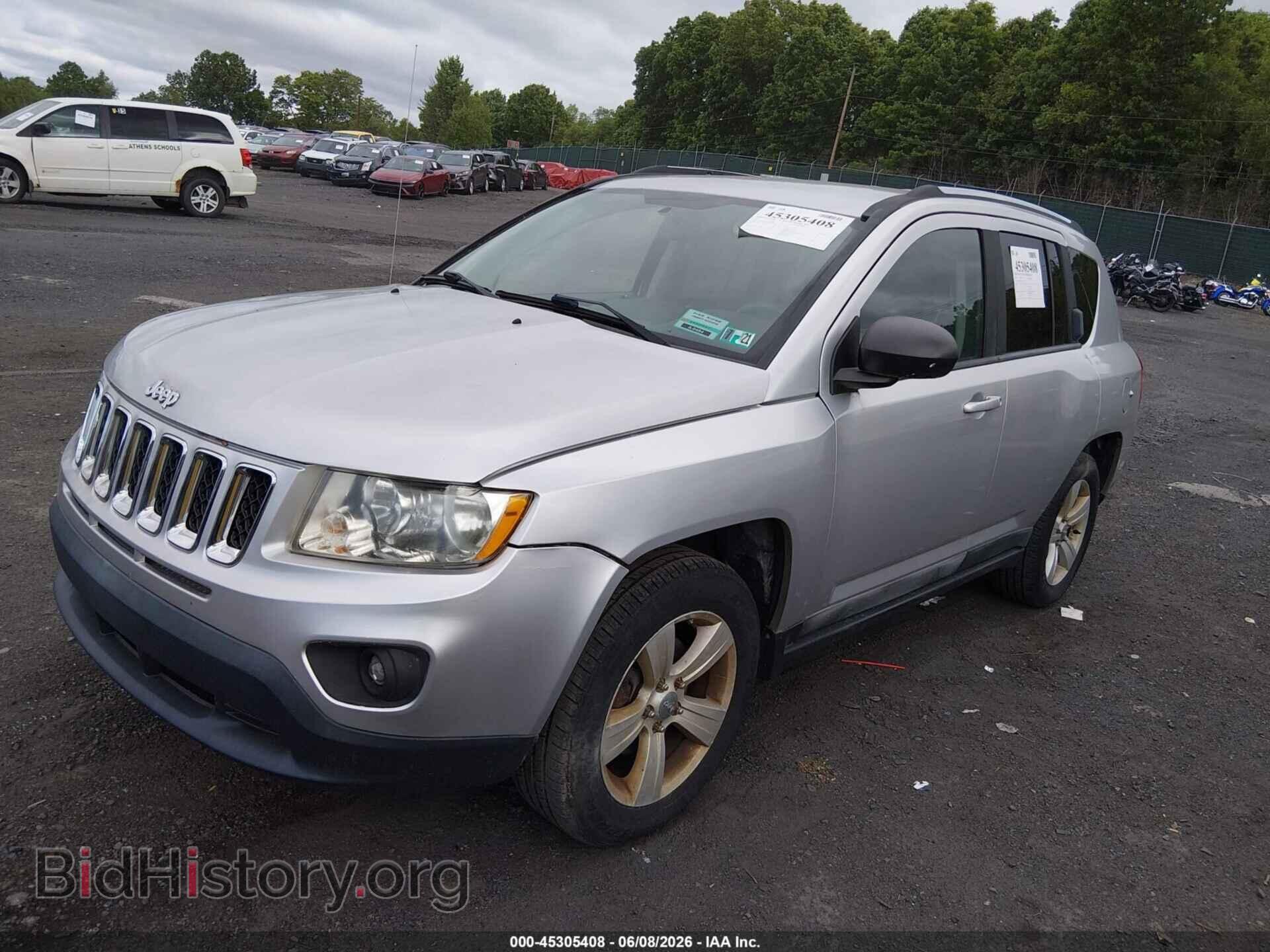 2011 JEEP COMPASS - VIN: 1J4NF1FB1BD159134 - Фото 2
