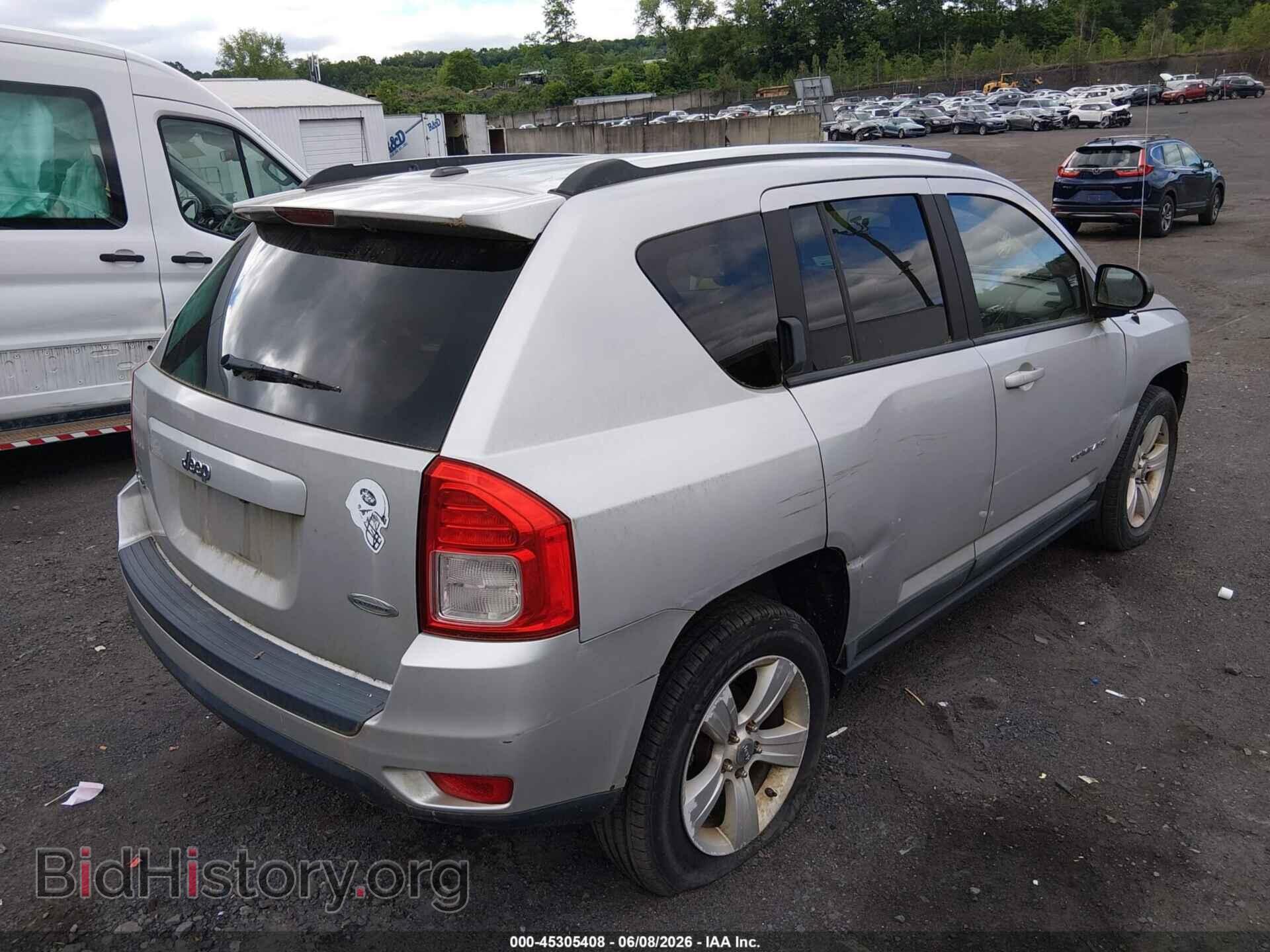 2011 JEEP COMPASS - VIN: 1J4NF1FB1BD159134 - Фото 4