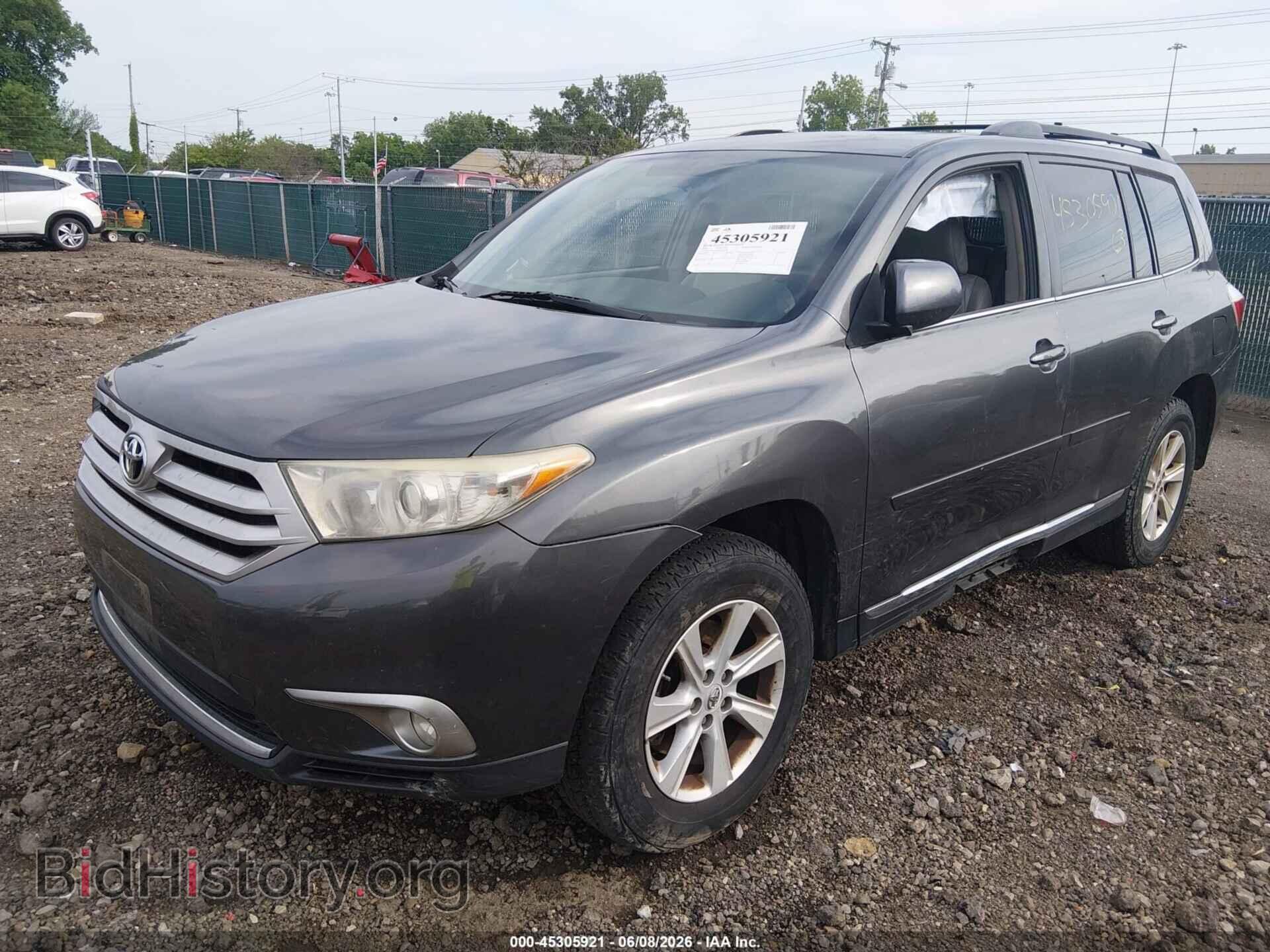 2013 TOYOTA HIGHLANDER - VIN: 5TDBK3EH8DS186389 - Фото 2