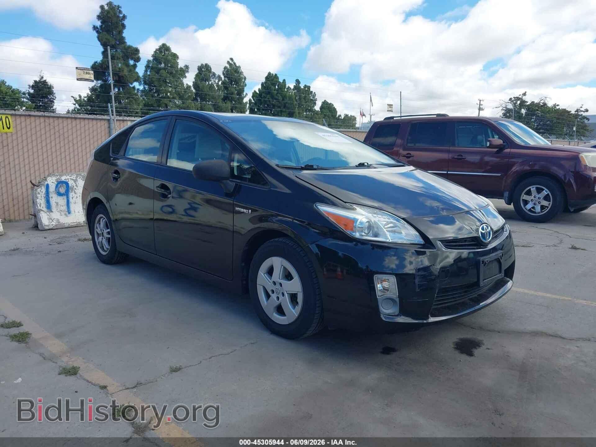 Фотография JTDKN3DUXB0272258 - TOYOTA PRIUS 2011