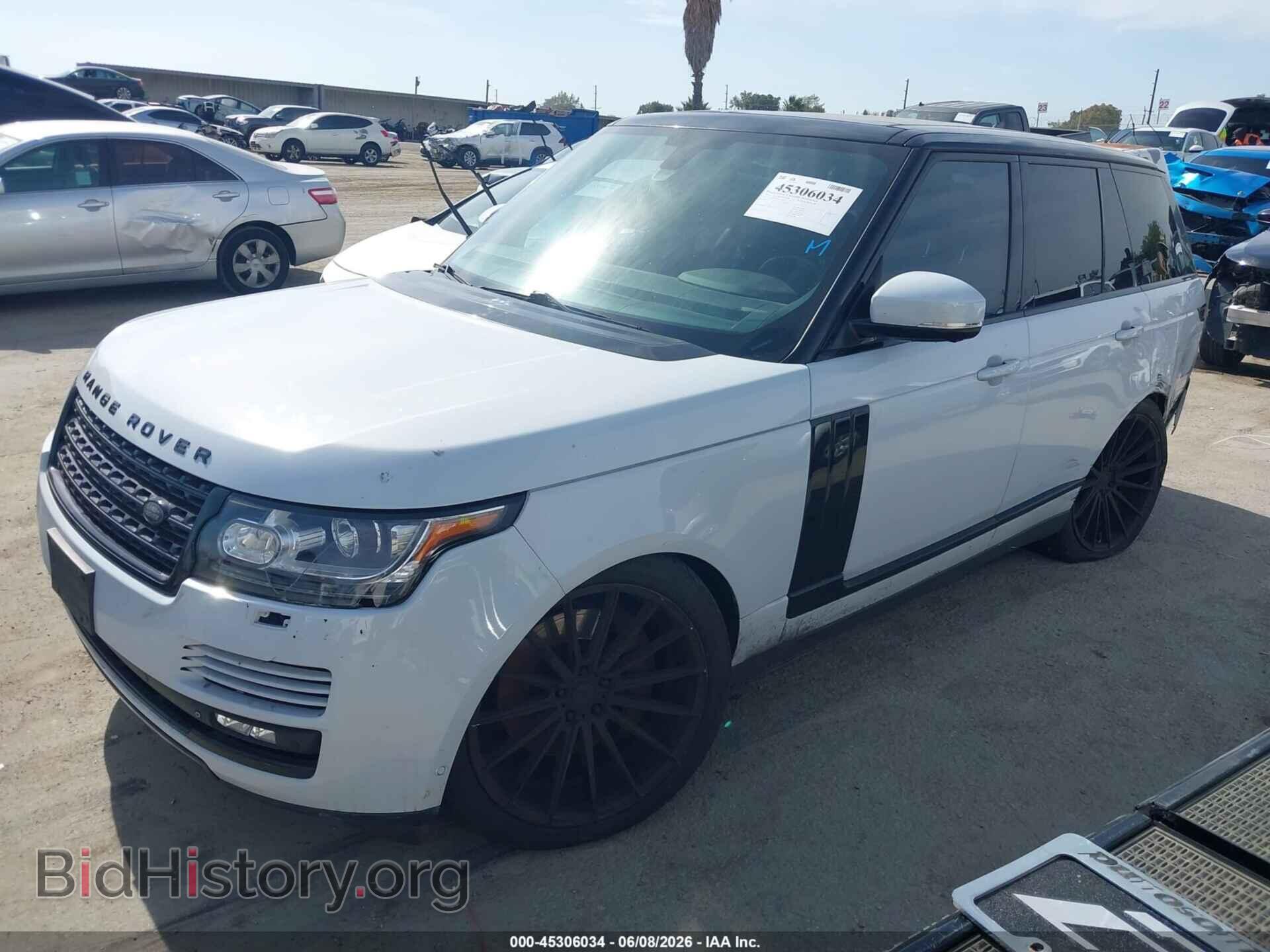 2015 LAND ROVER RANGE ROVER - VIN: SALGS2TF9FA236419 - Фото 2