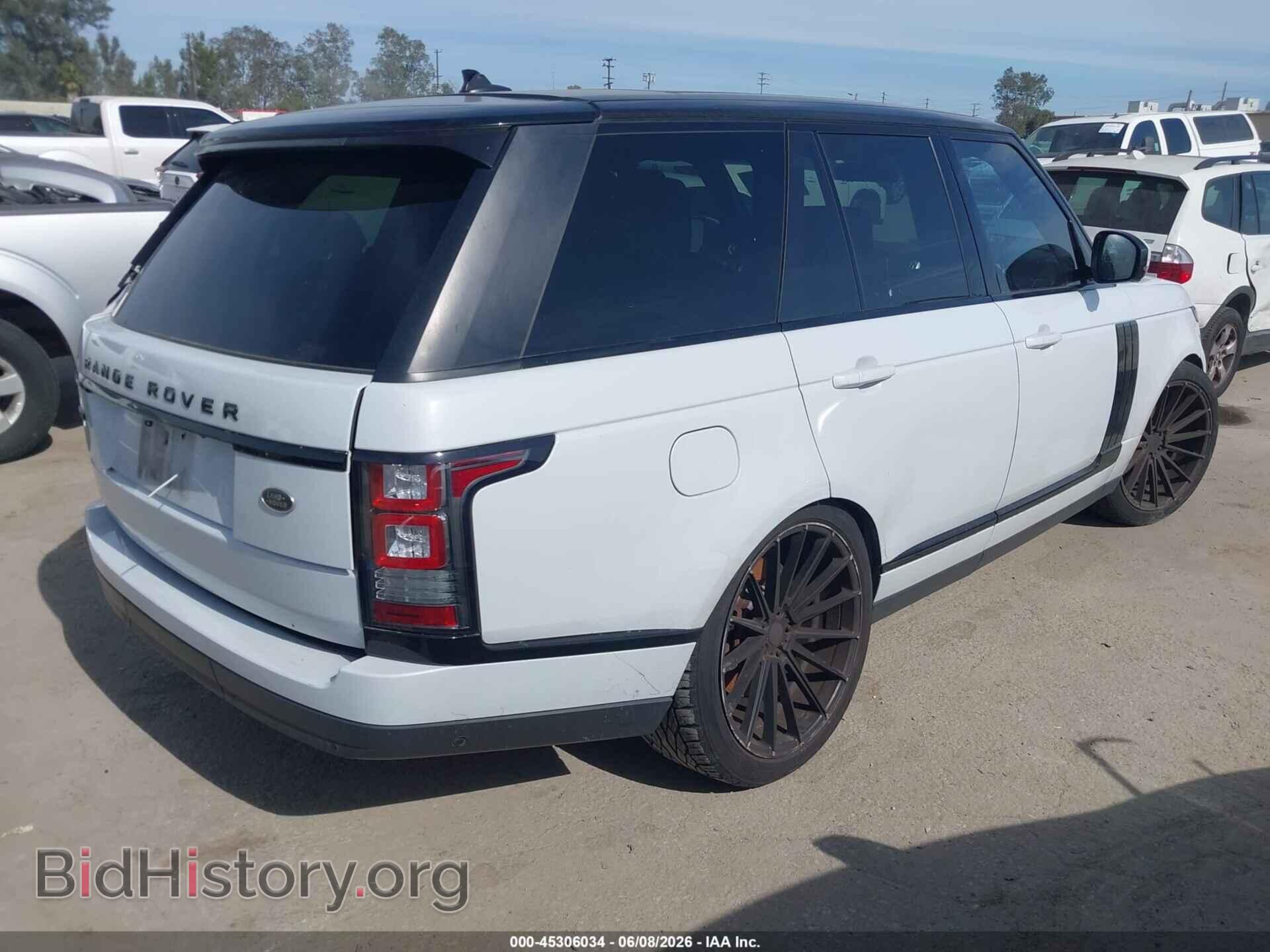 2015 LAND ROVER RANGE ROVER - VIN: SALGS2TF9FA236419 - Фото 4