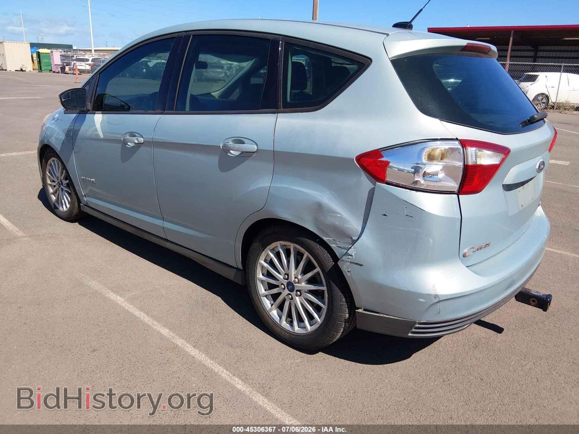 2013 FORD C-MAX HYBRID - VIN: 1FADP5AU7DL502865 - Фото 3