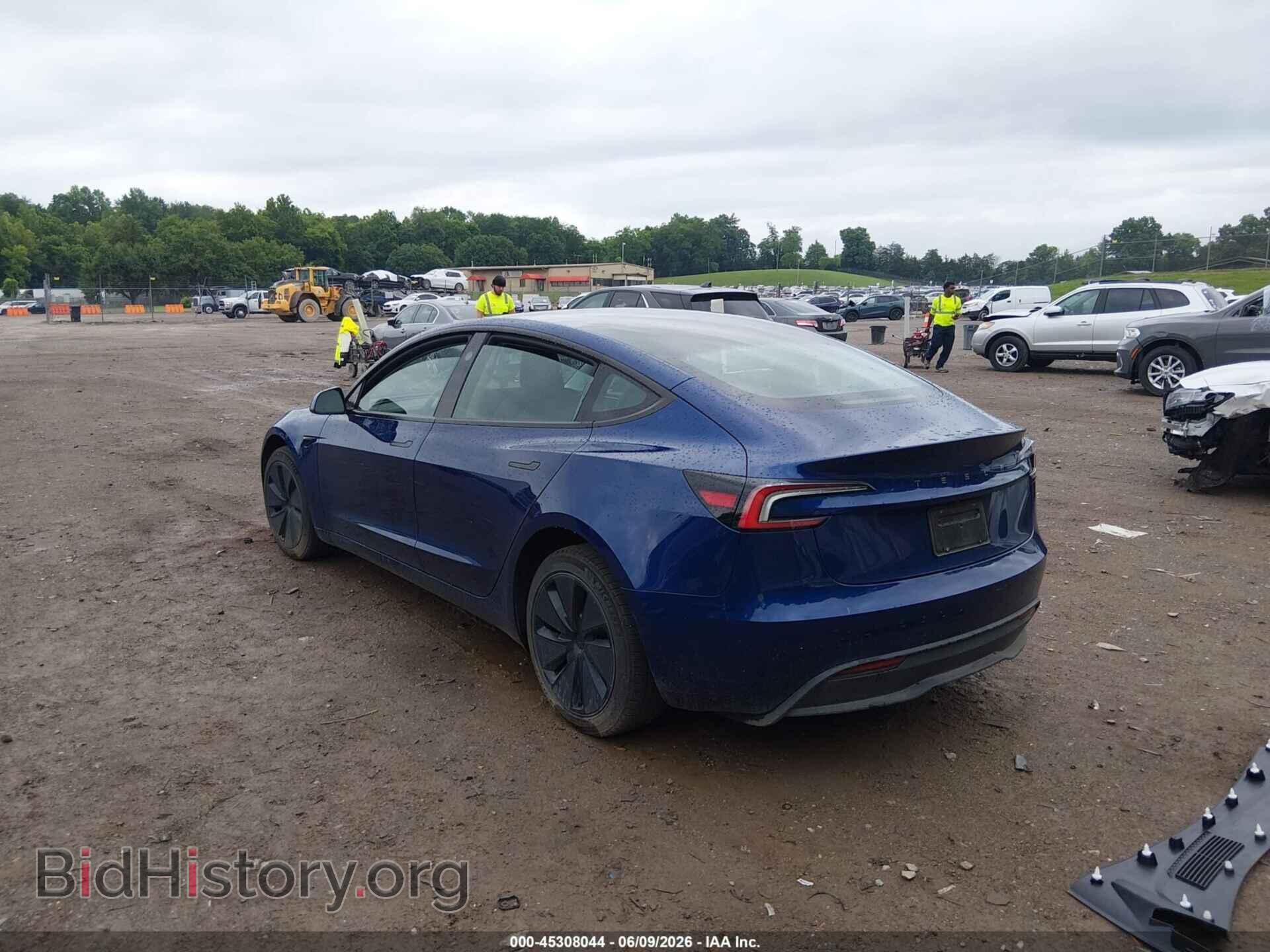 2025 TESLA MODEL 3 - VIN: 5YJ3E1EAXSF964244 - Фото 3
