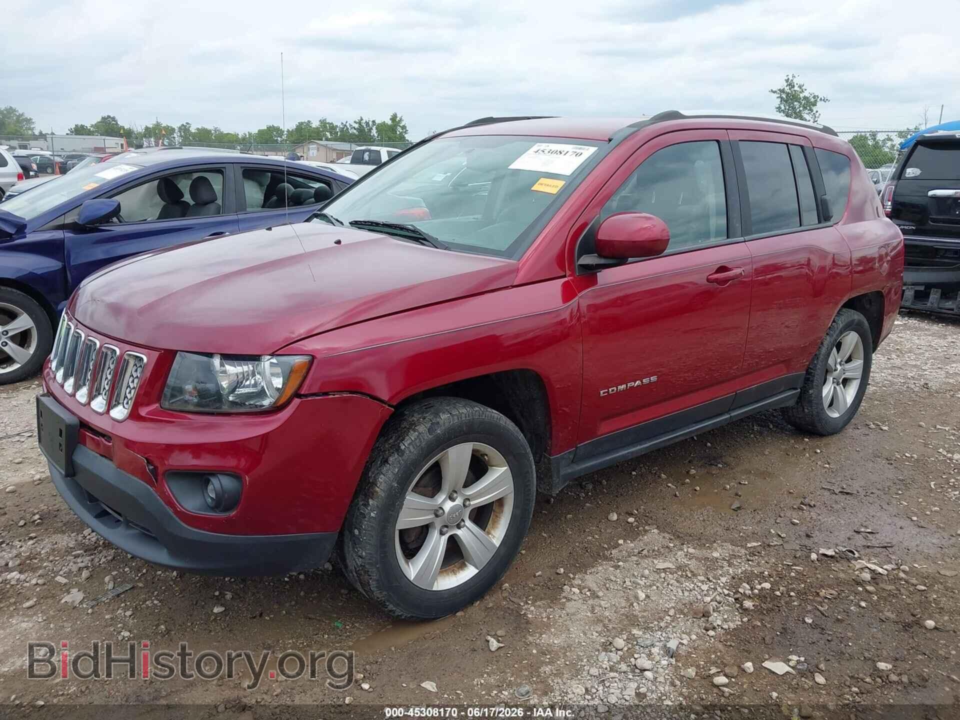2014 JEEP COMPASS - VIN: 1C4NJDEB4ED722530 - Фото 2