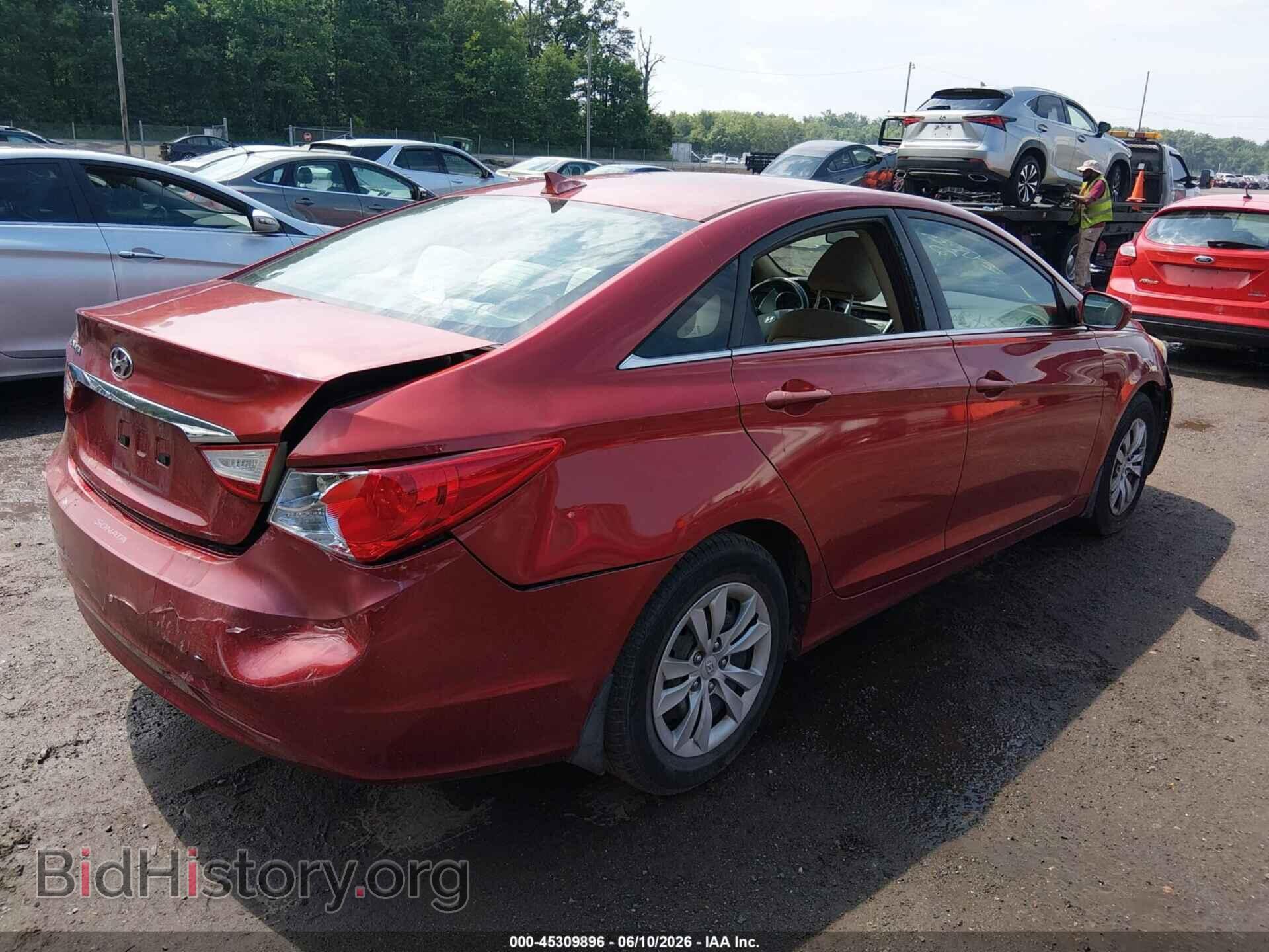 2012 HYUNDAI SONATA - VIN: 5NPEB4AC8CH503542 - Фото 4