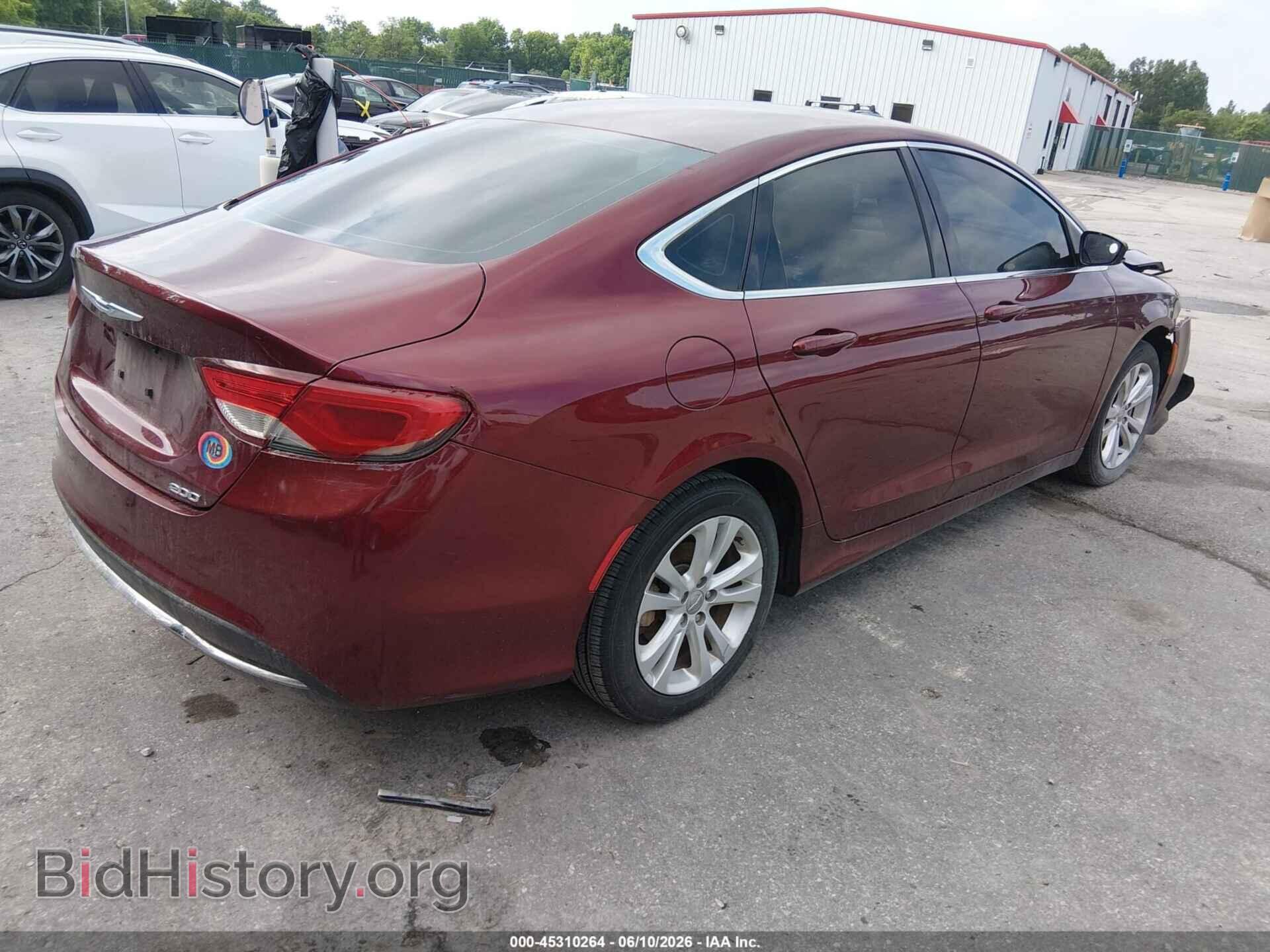 2015 CHRYSLER 200 - VIN: 1C3CCCAB0FN698082 - Photo 4