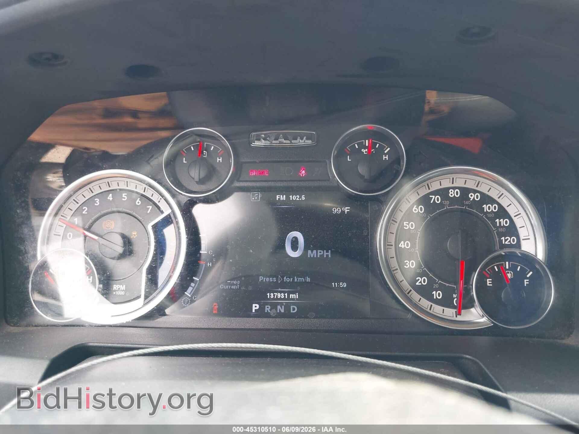 2014 RAM 1500 - VIN: 1C6RR7LG8ES386314 - Фото 7