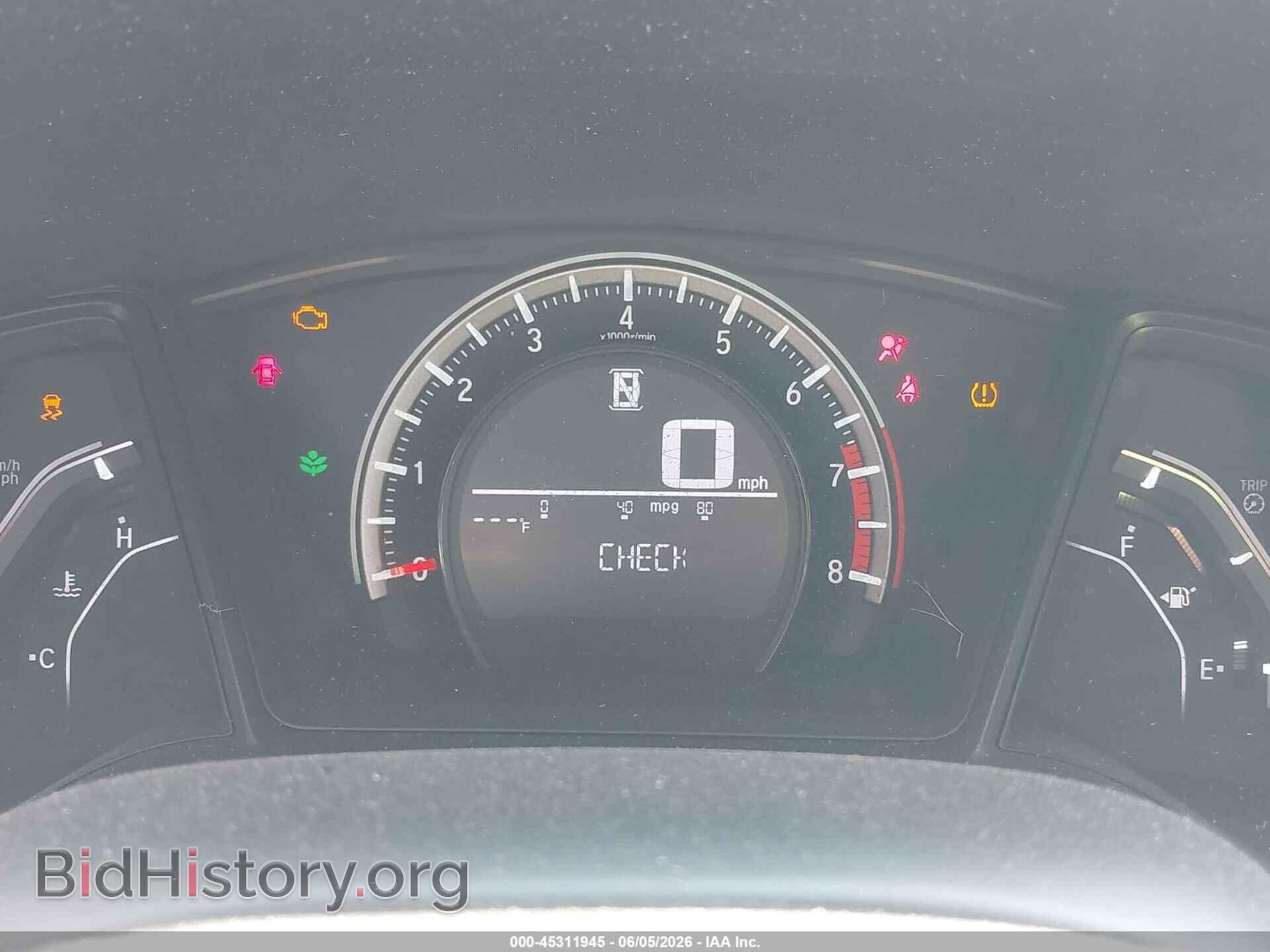 2016 HONDA CIVIC - VIN: 2HGFC2F5XGH545310 - Фото 7