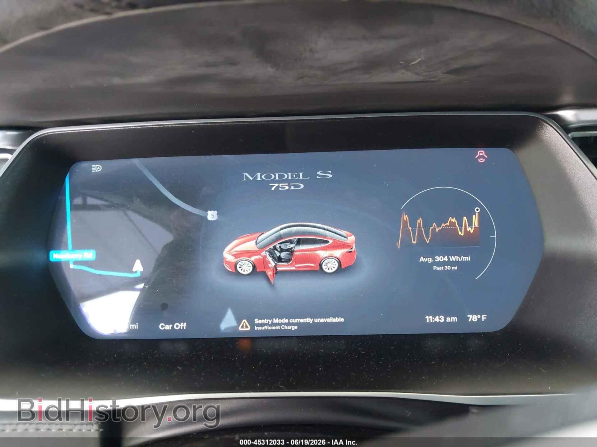 2017 TESLA MODEL S - VIN: 5YJSA1E25HF201153 - Photo 7
