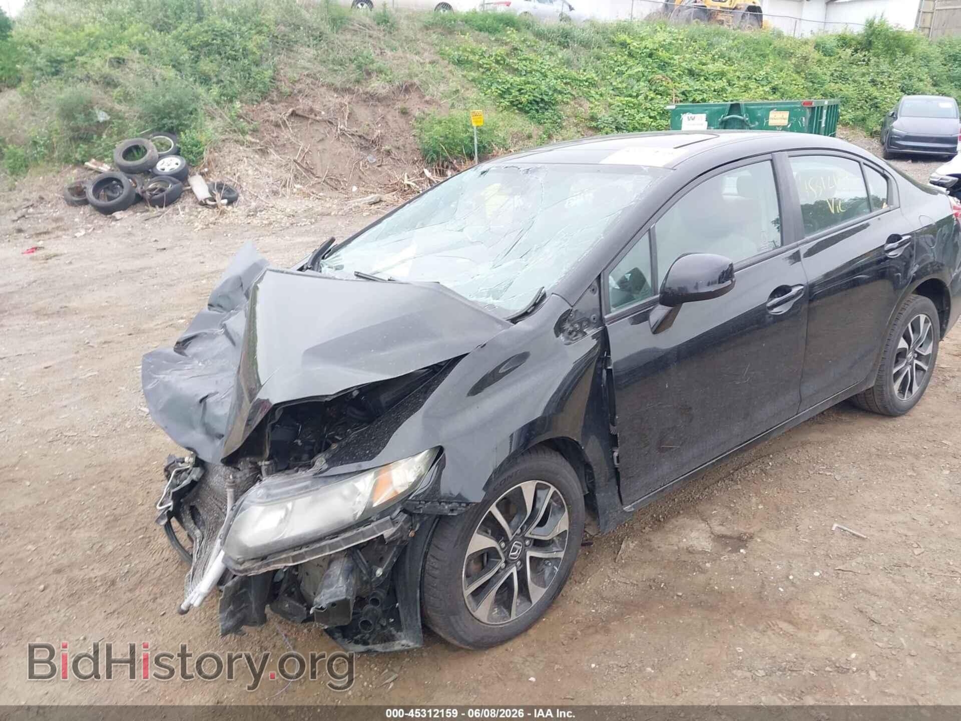 2013 HONDA CIVIC - VIN: 19XFB2F86DE014205 - Фото 6