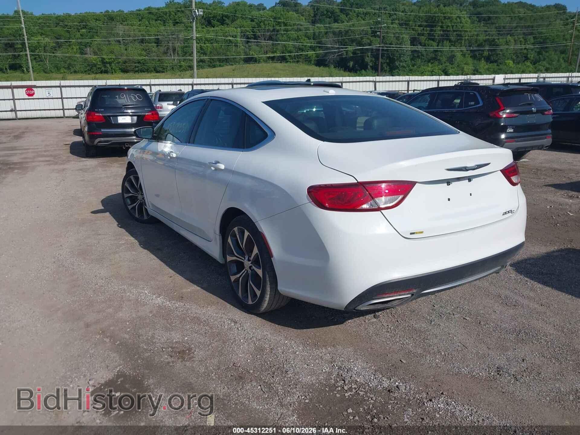2016 CHRYSLER 200 - VIN: 1C3CCCCG2GN139787 - Фото 3