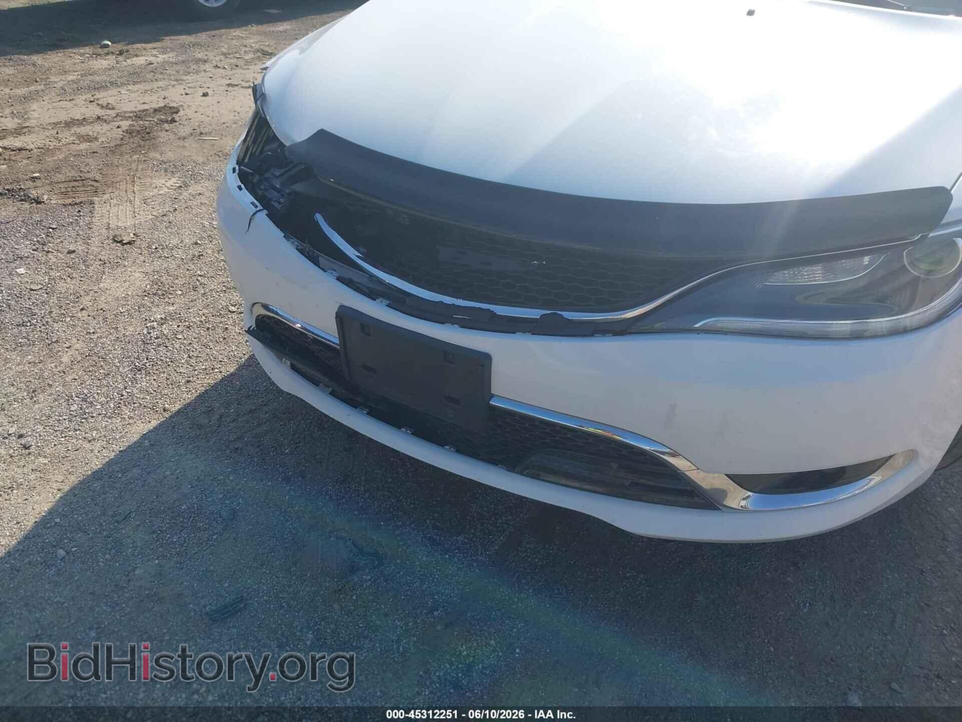 2016 CHRYSLER 200 - VIN: 1C3CCCCG2GN139787 - Фото 6