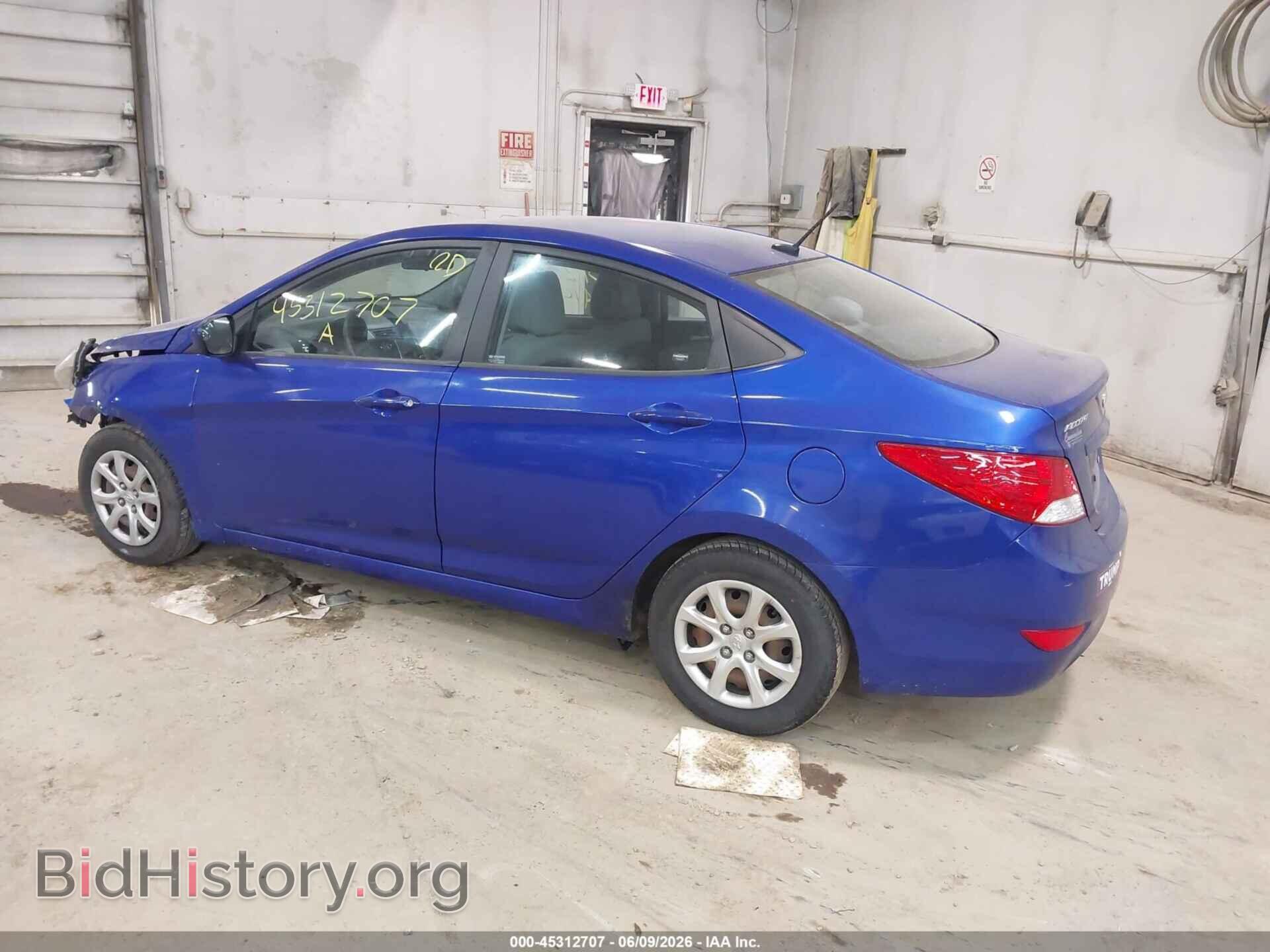 2014 HYUNDAI ACCENT - VIN: KMHCT4AE1EU682761 - Фото 3