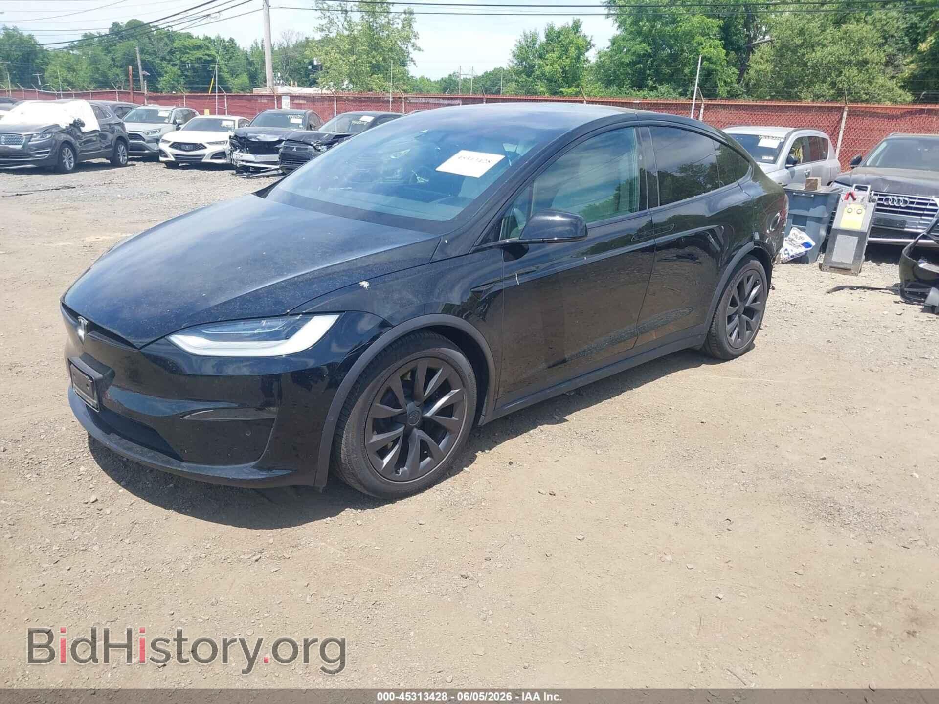 2022 TESLA MODEL X - VIN: 7SAXCBE57NF328517 - Фото 2