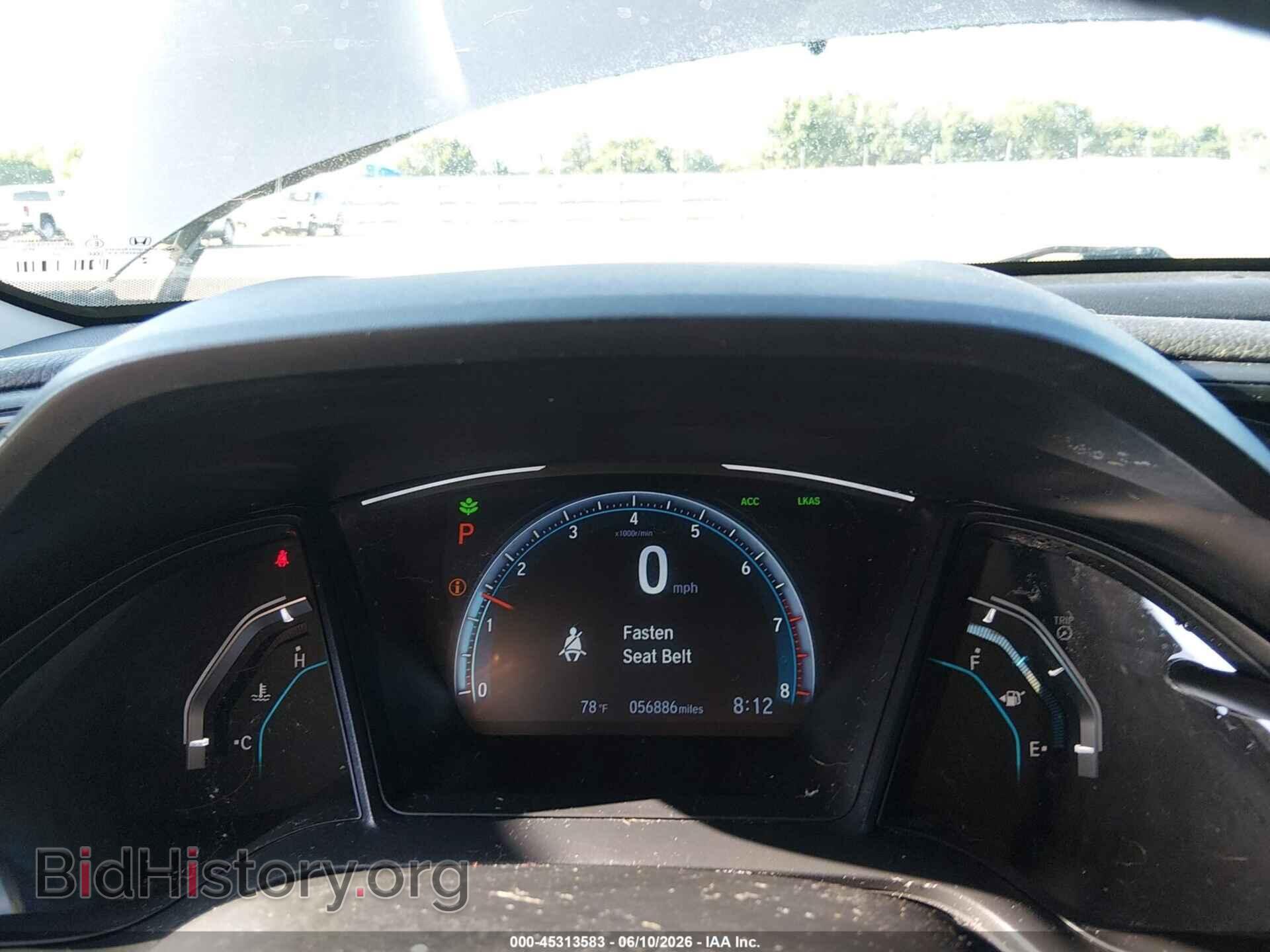 2020 HONDA CIVIC - VIN: 19XFC2F6XLE027307 - Фото 7
