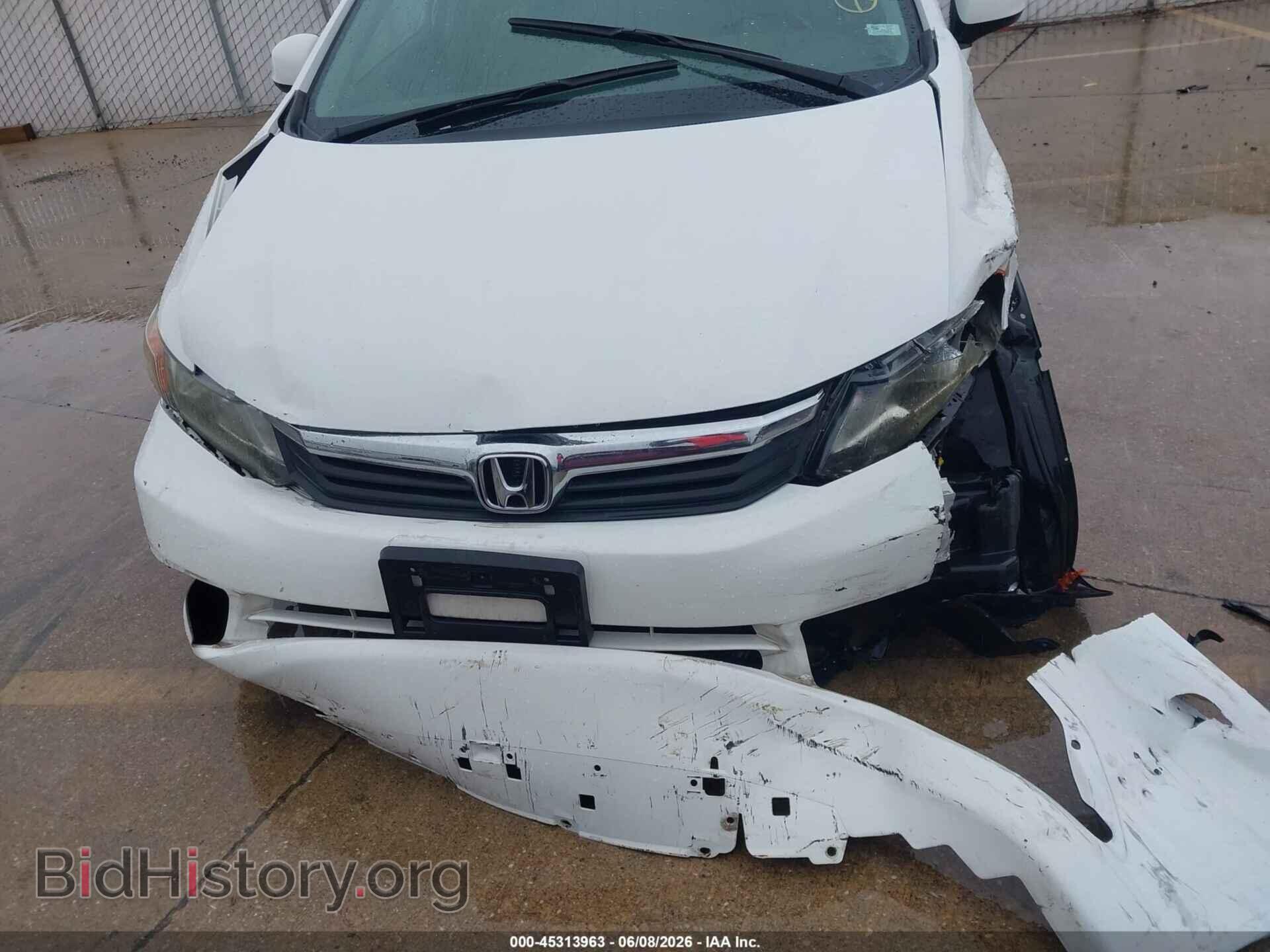 2012 HONDA CIVIC - VIN: 19XFB2F96CE006760 - Фото 6