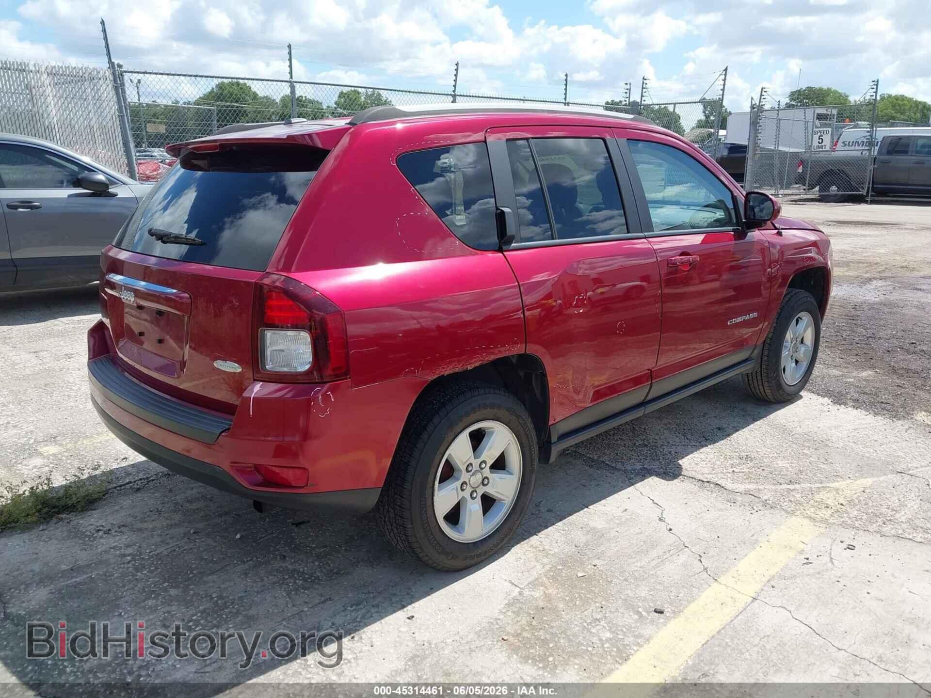 2017 JEEP COMPASS - VIN: 1C4NJCEA0HD206851 - Фото 4