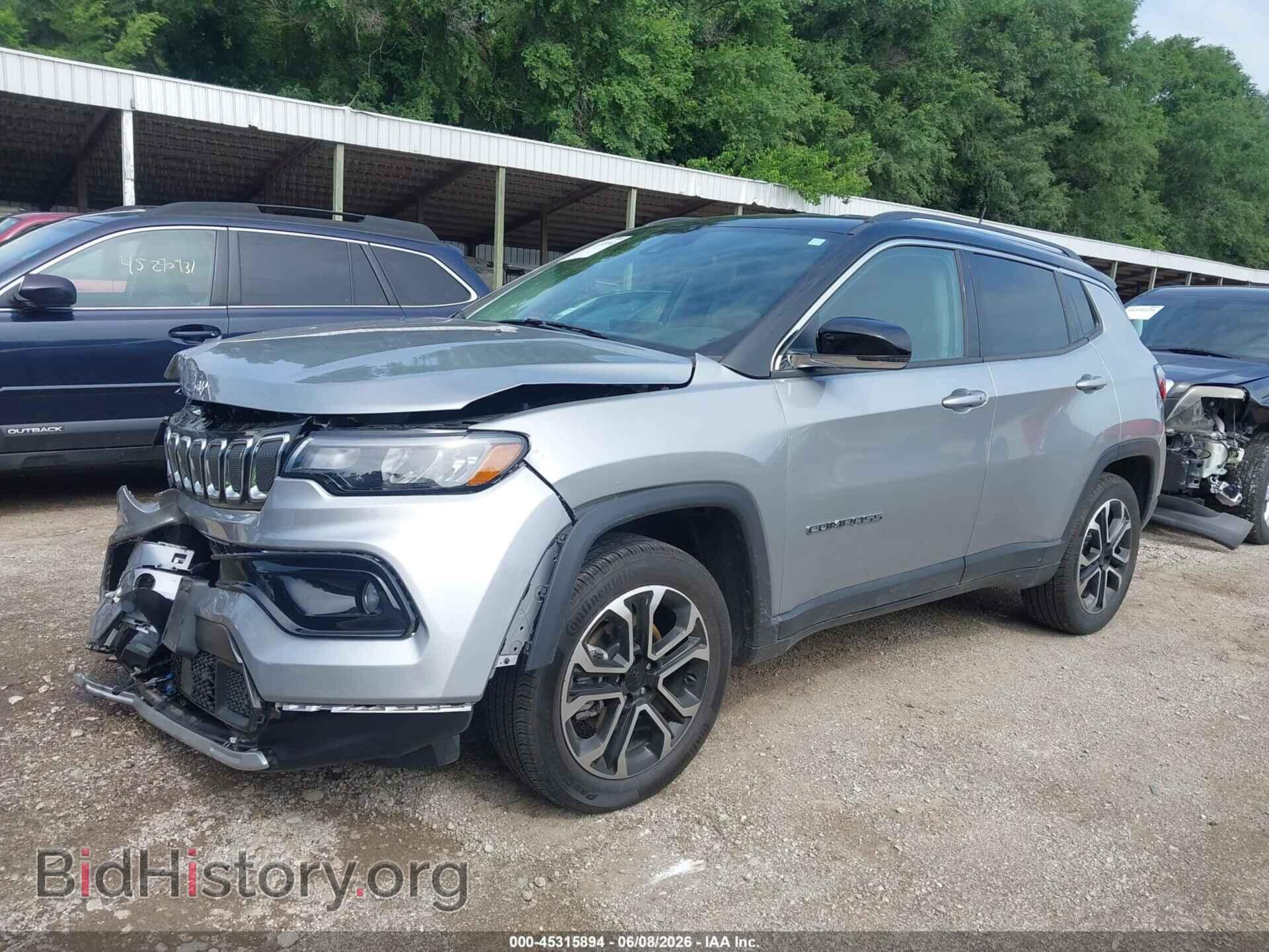 2022 JEEP COMPASS - VIN: 3C4NJDCB9NT161416 - Фото 2