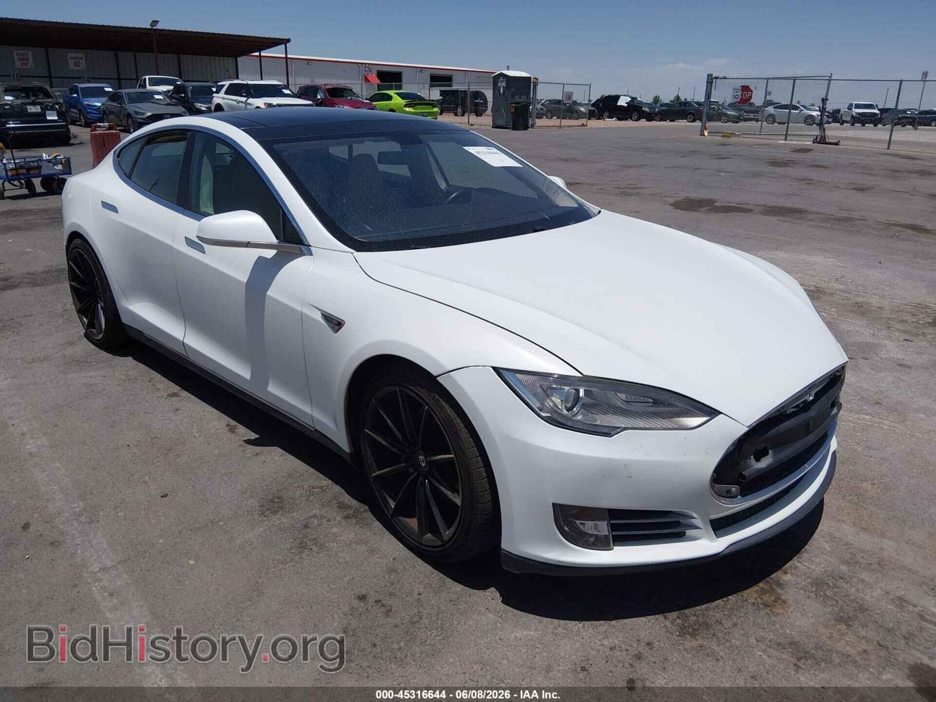 Фотография 5YJSA1DP7CFP01420 - TESLA MODEL S 2012