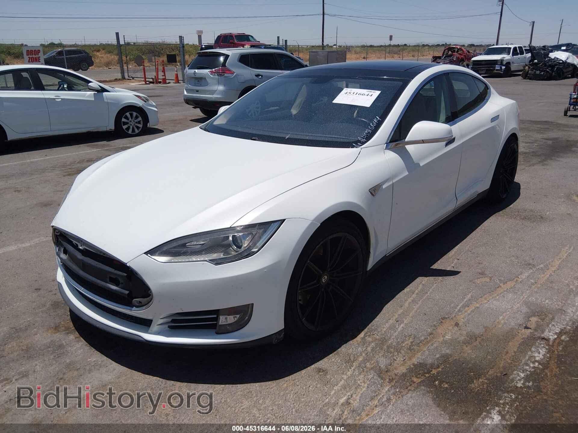 2012 TESLA MODEL S - VIN: 5YJSA1DP7CFP01420 - Photo 2