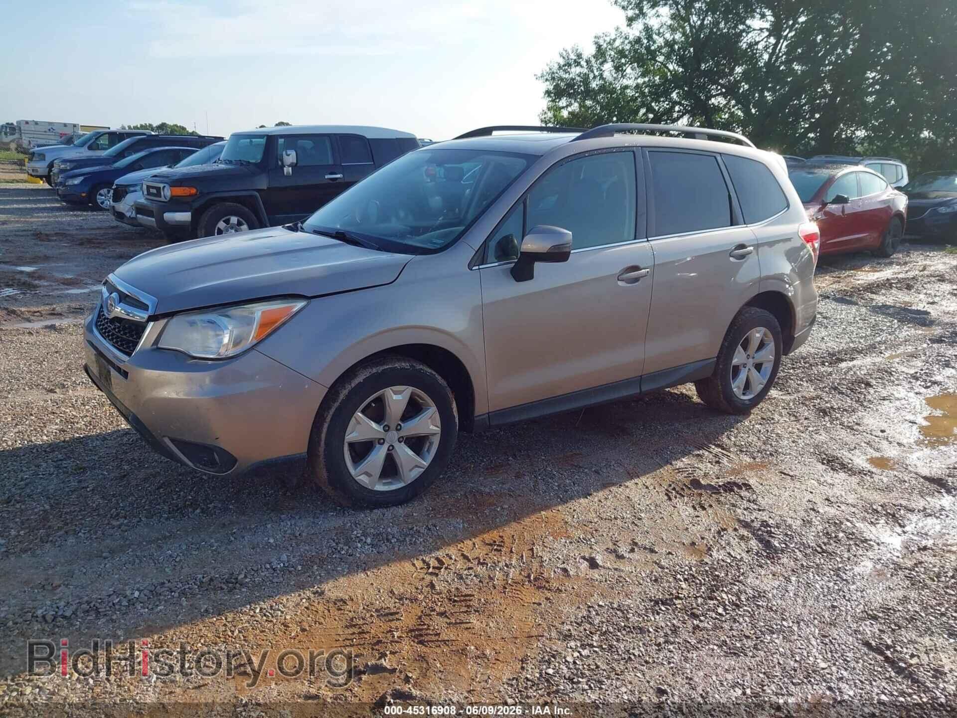 2014 SUBARU FORESTER - VIN: JF2SJAMC0EH543018 - Фото 2